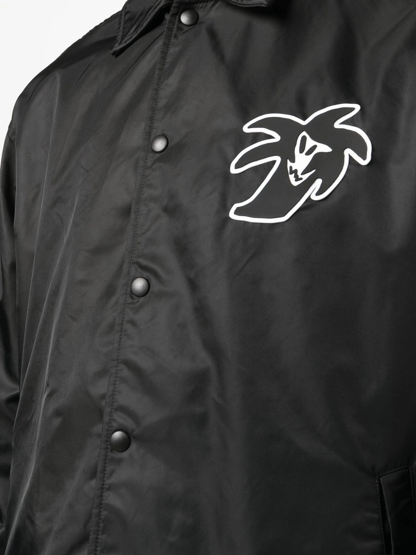 logo-patch lightweight jacket