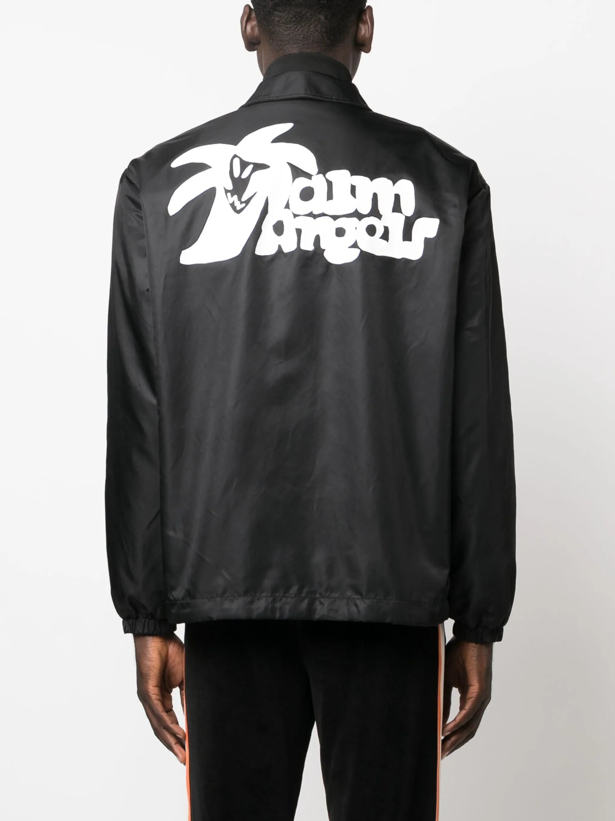 logo-patch lightweight jacket