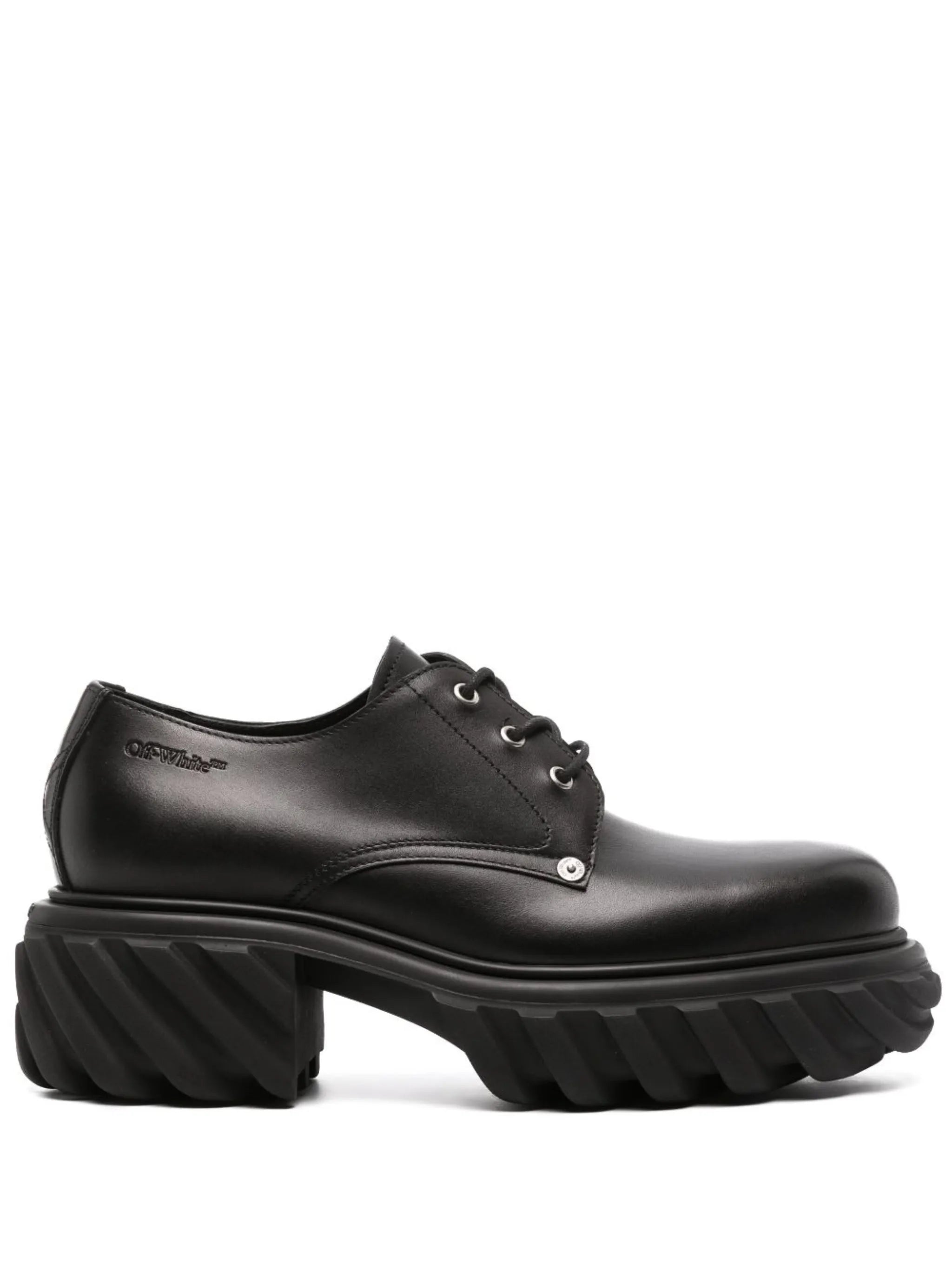 Exploration leather Derby shoes