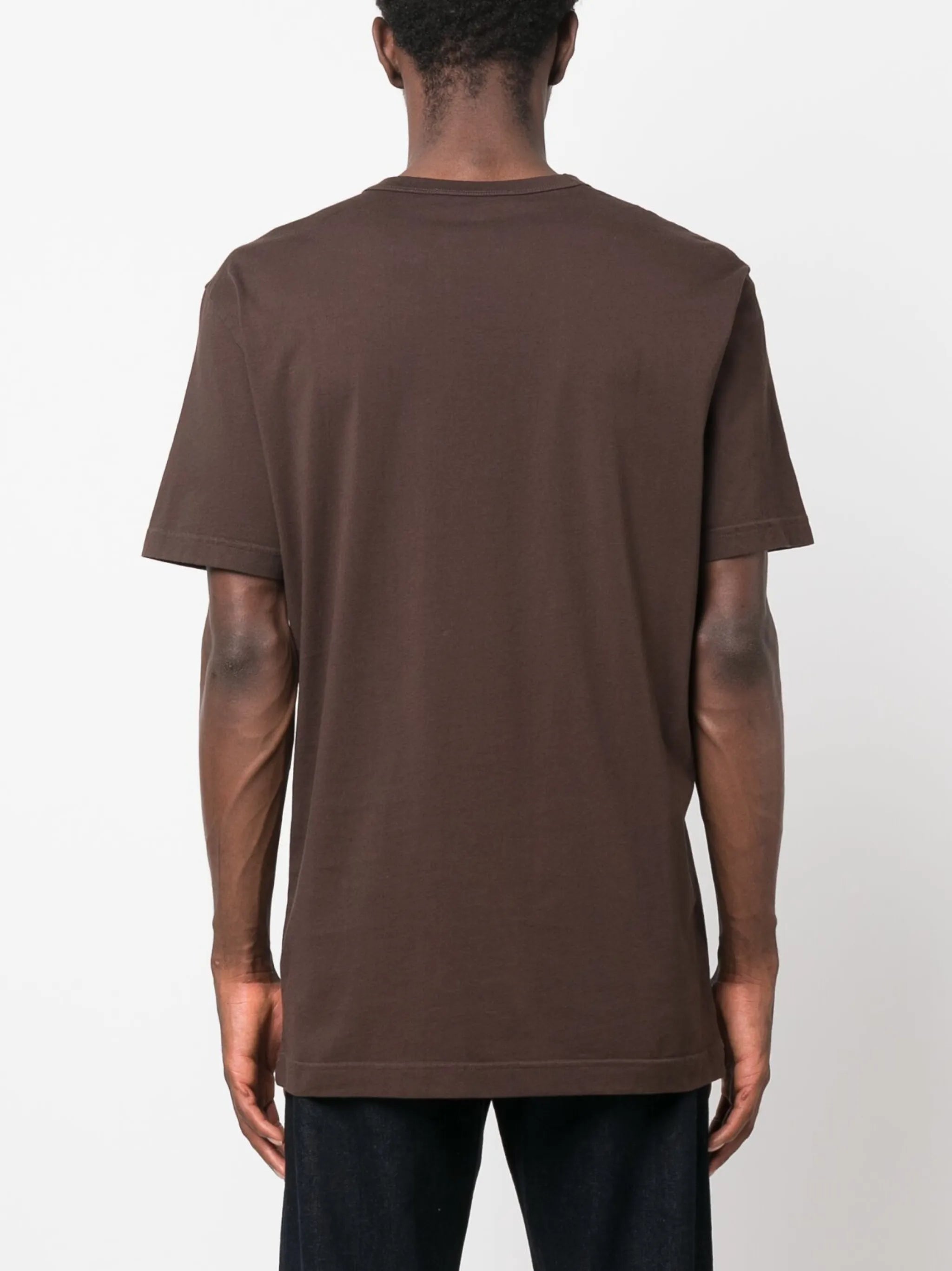 coin-print cotton T-shirt