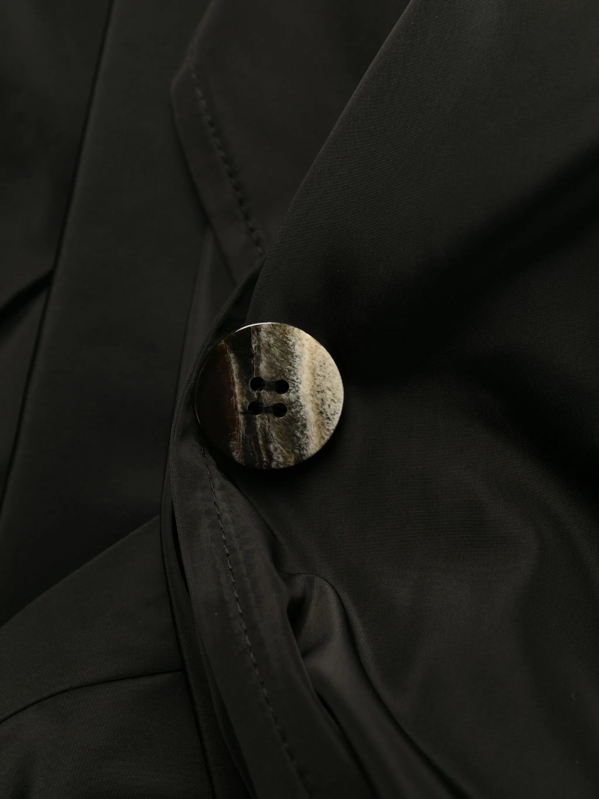 notched-lapel single-breasted coat