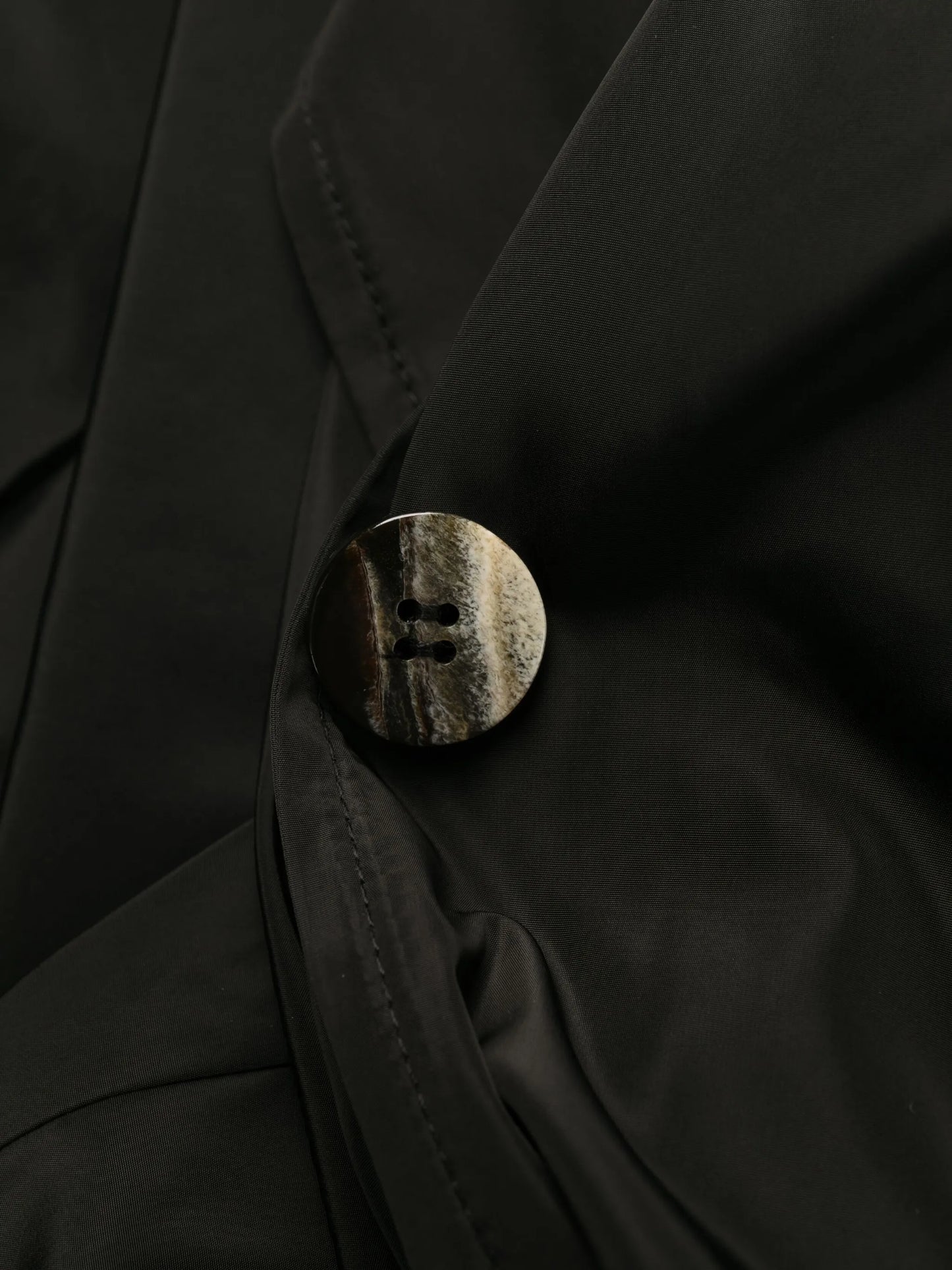 notched-lapel single-breasted coat