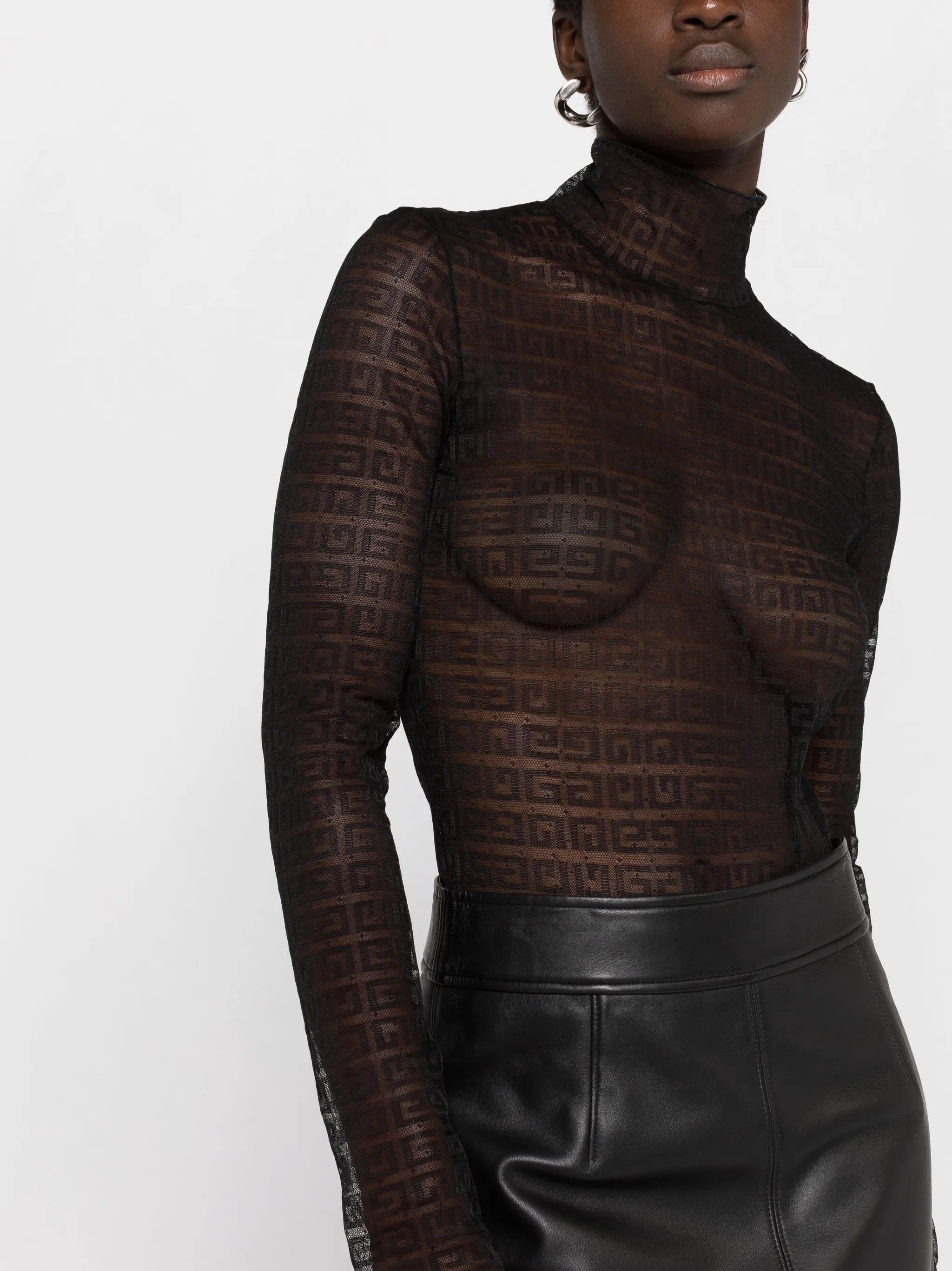 4G lace bodysuit