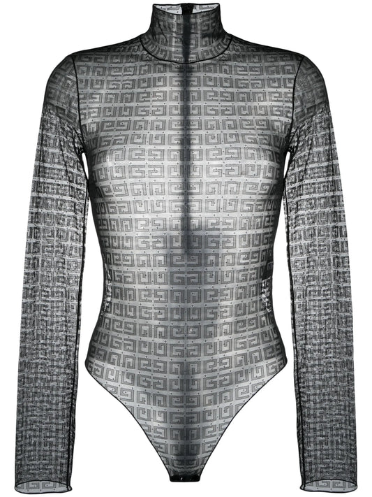 4G lace bodysuit