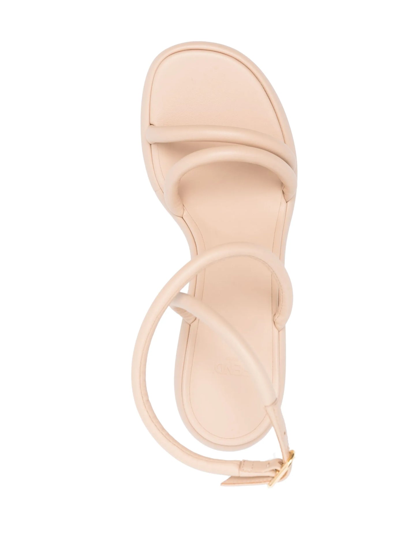 Baguette leather sandals