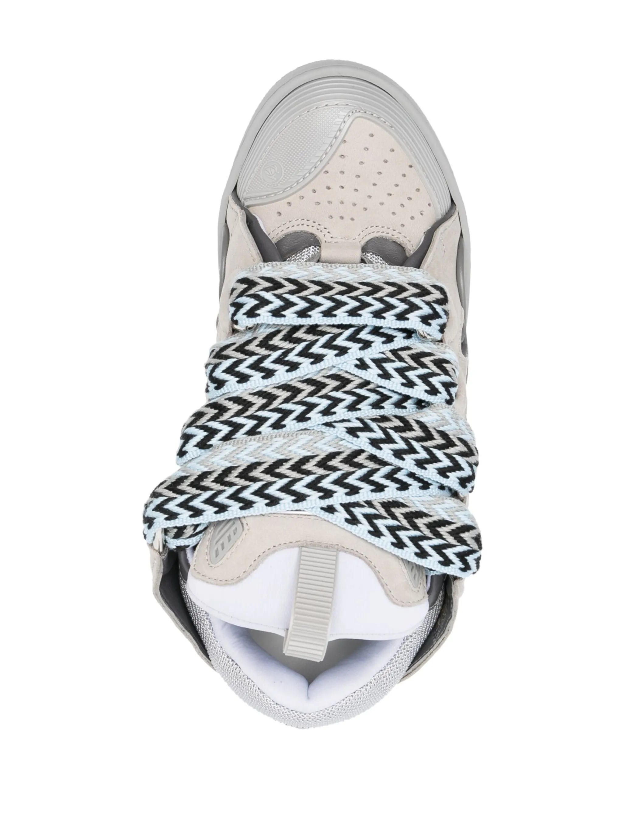 lace-up low-top sneakers