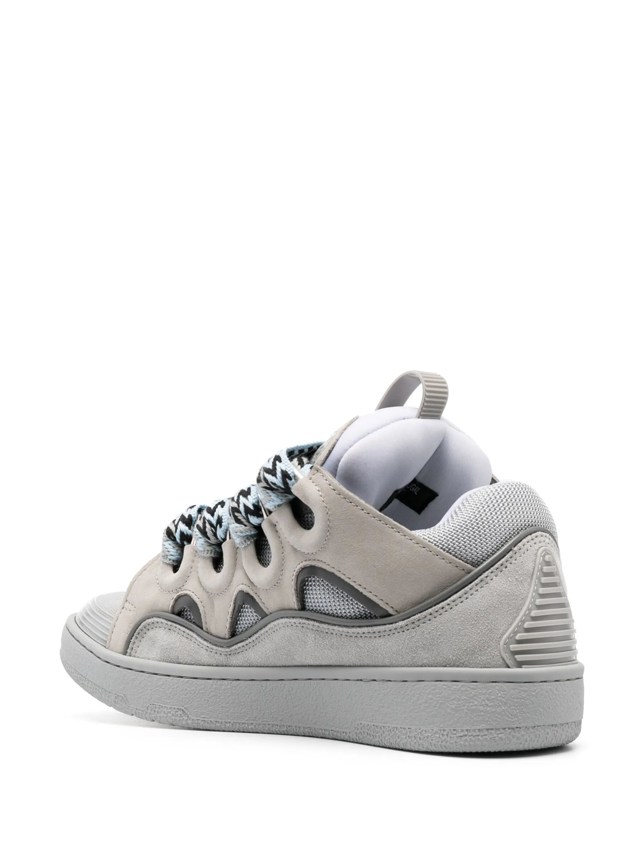 lace-up low-top sneakers