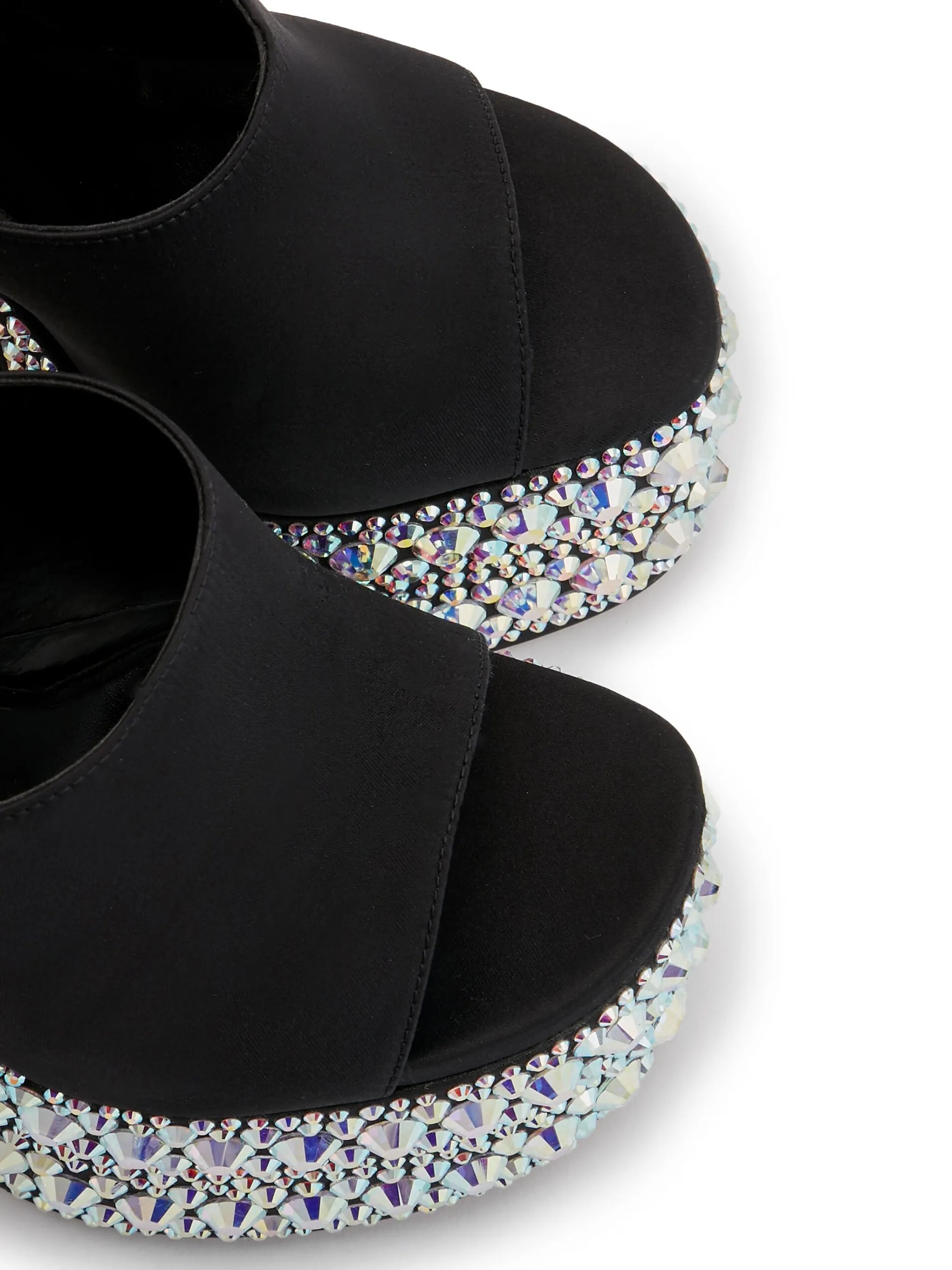 Theodora 165mm crystal-embellished sandals