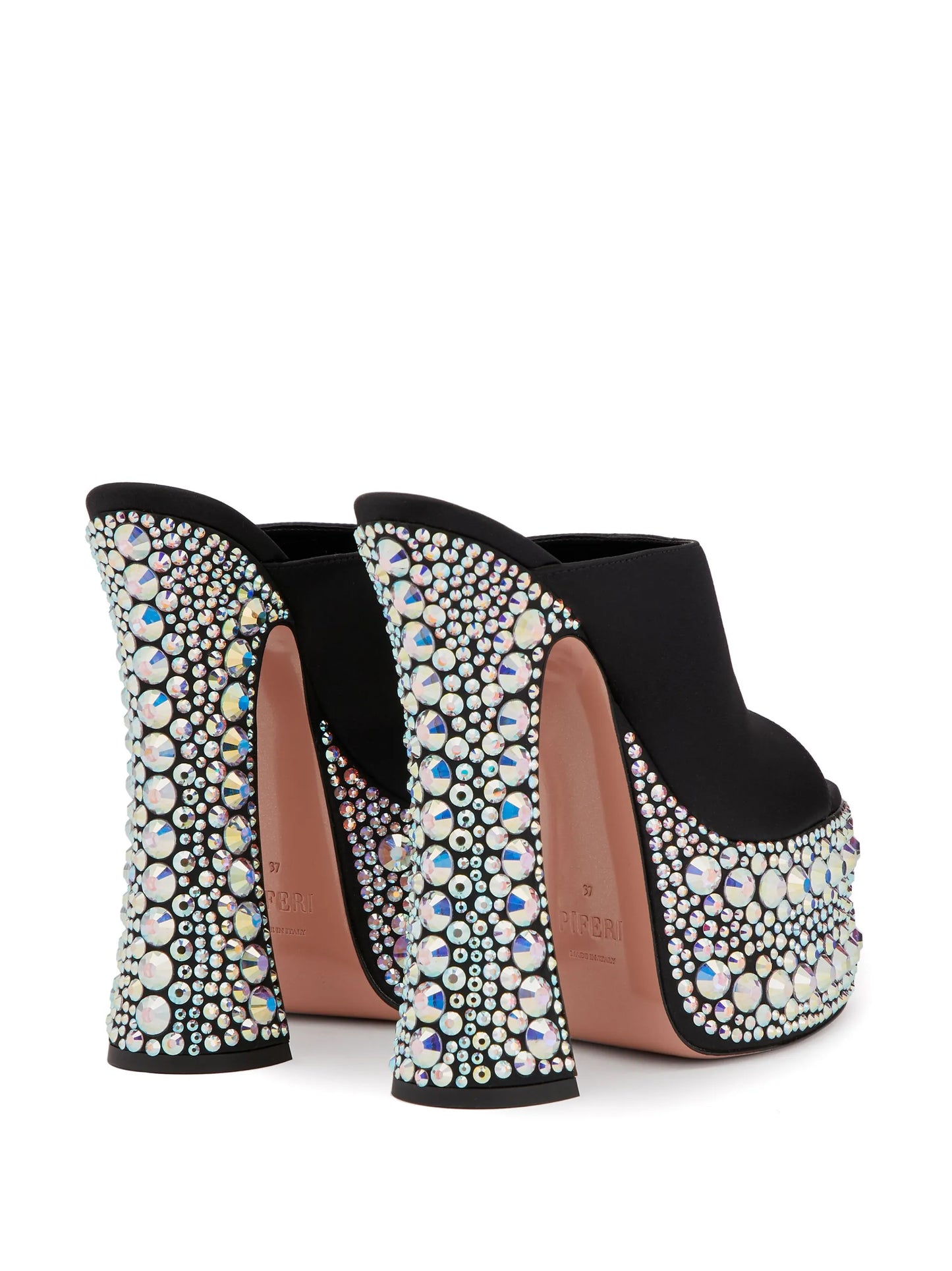 Theodora 165mm crystal-embellished sandals