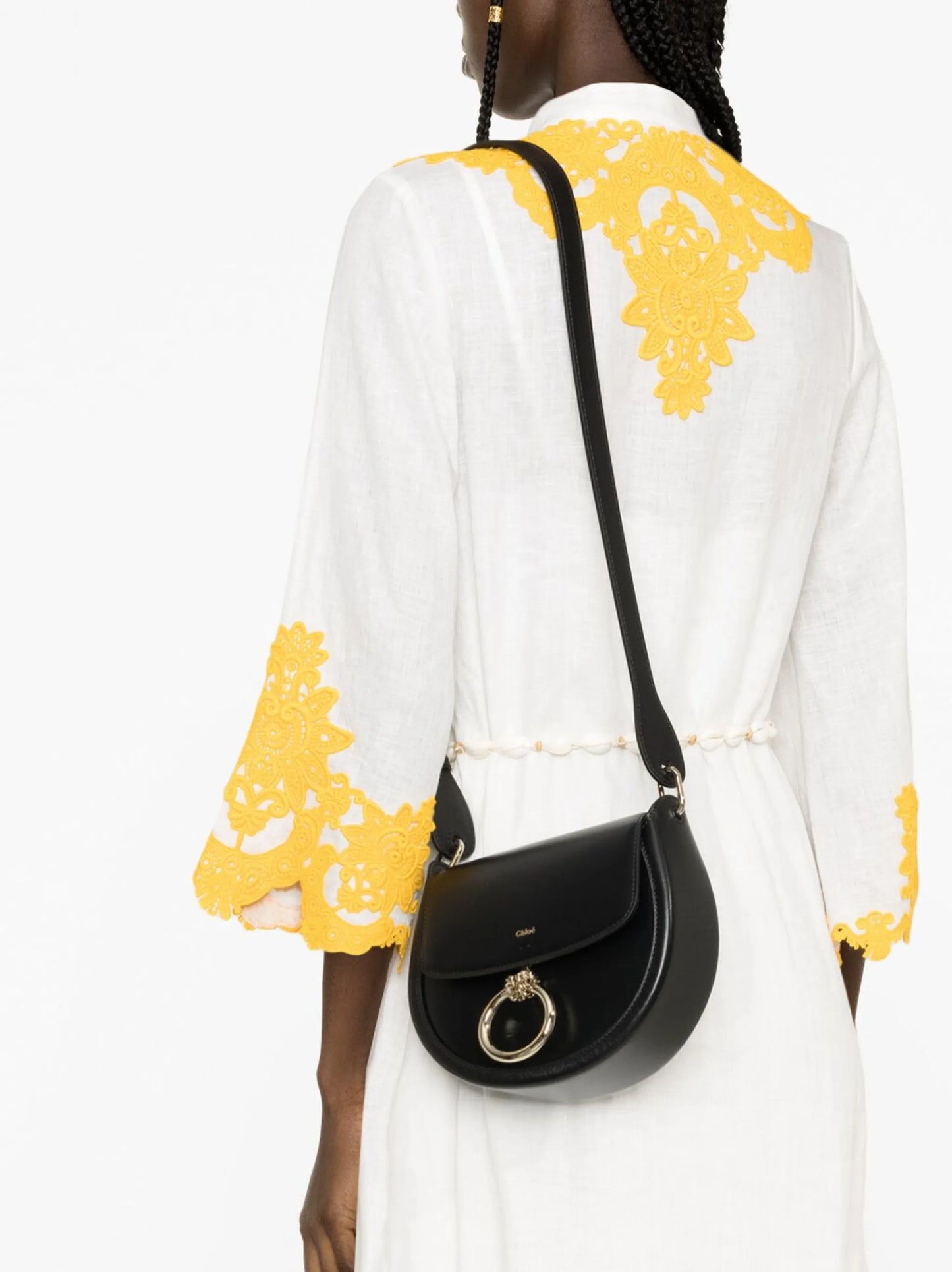 Arlene leather crossbody bag