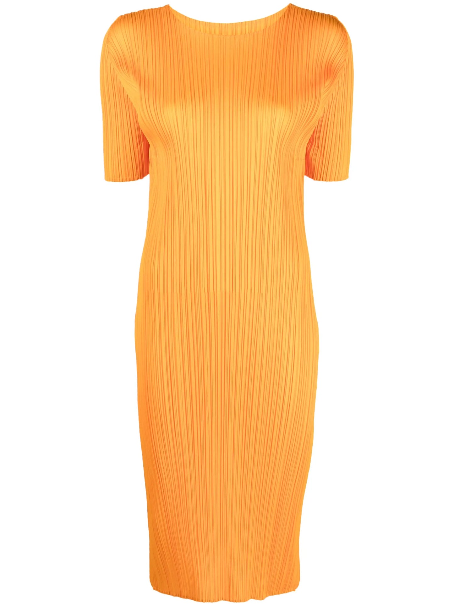 Monthly Colours May plissé midi dress