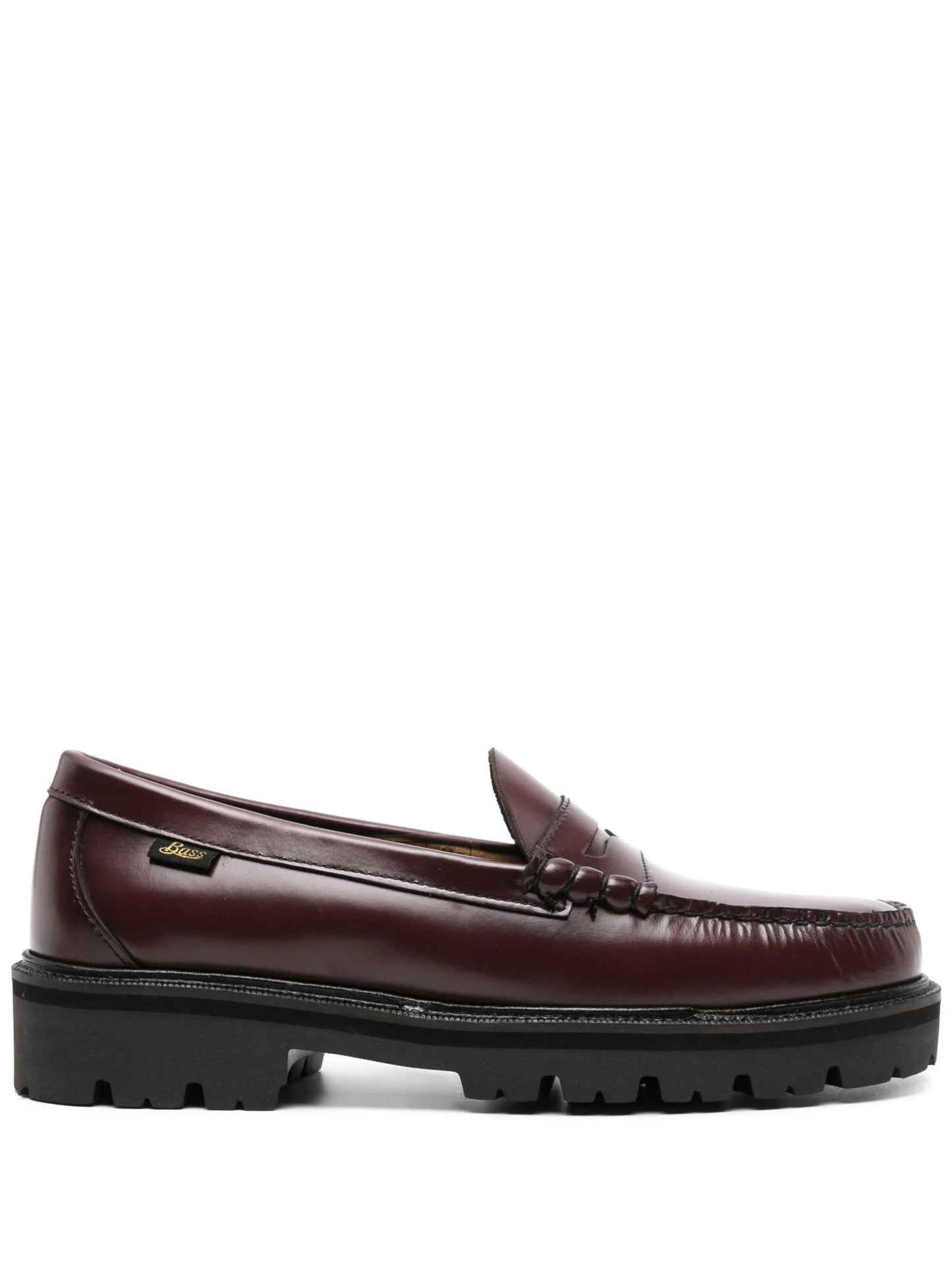 Weejuns Super Lug Larson leather penny loafers