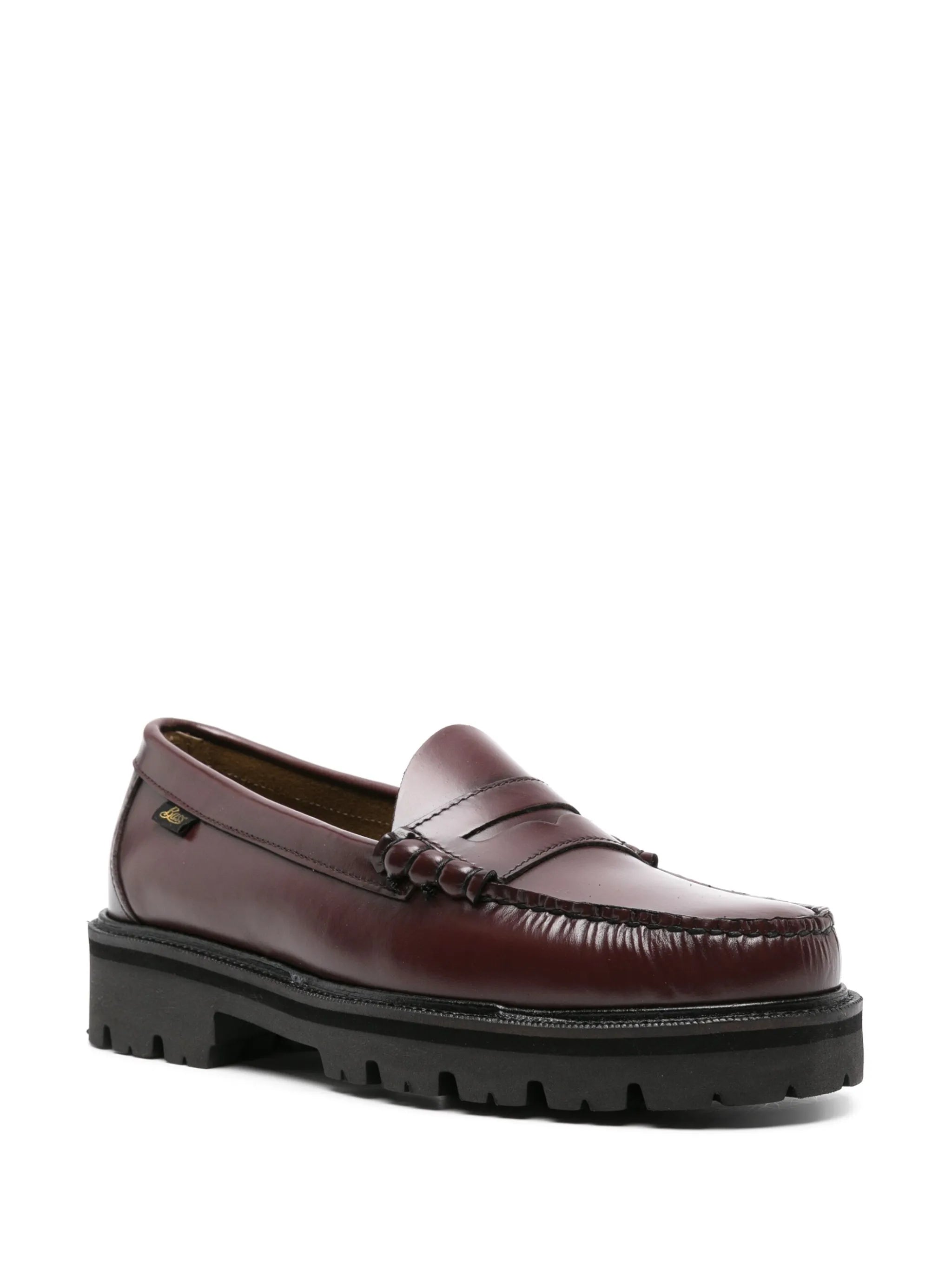 Weejuns Super Lug Larson leather penny loafers