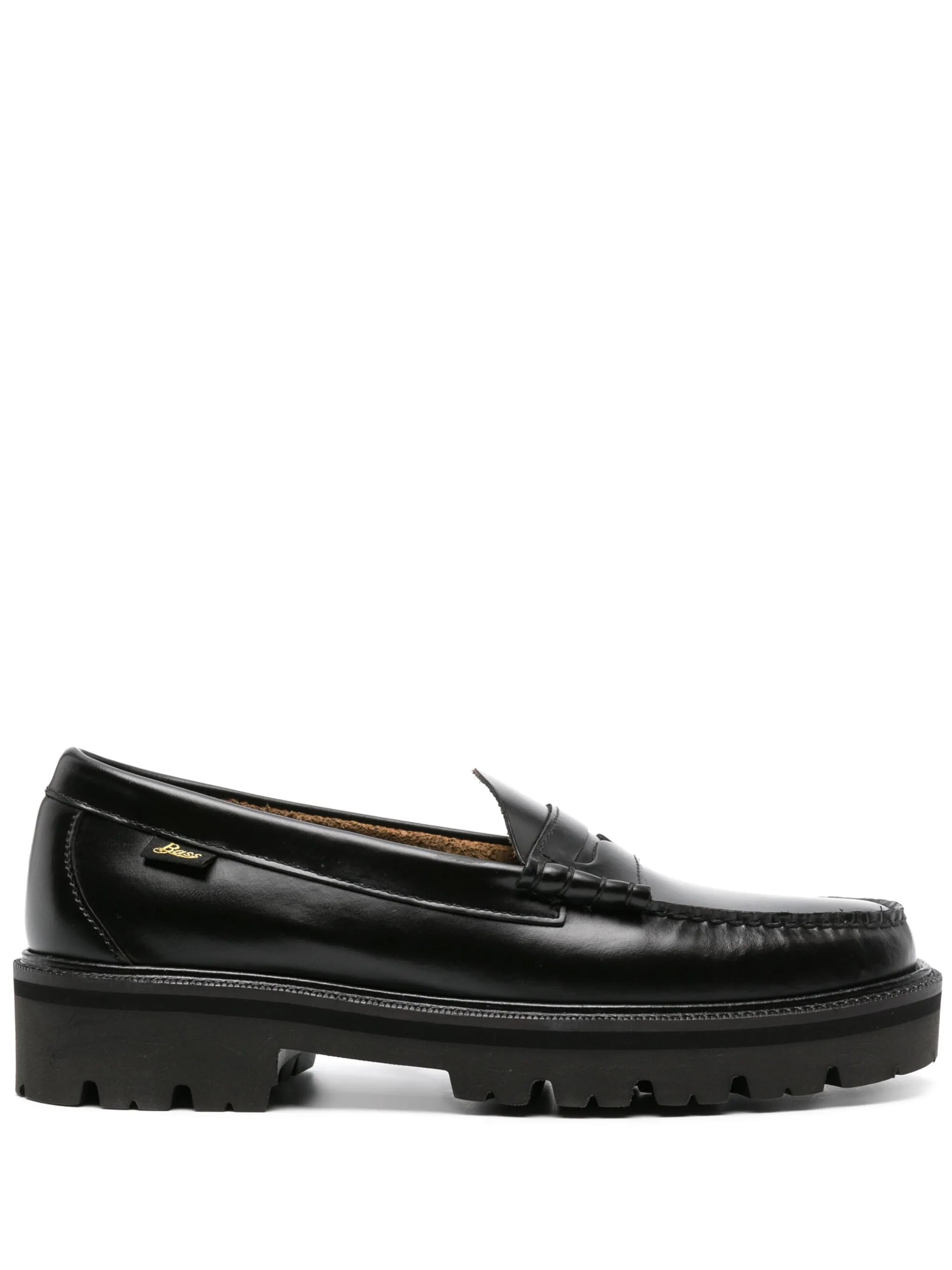 Weejuns Super Lug Larson leather penny loafers