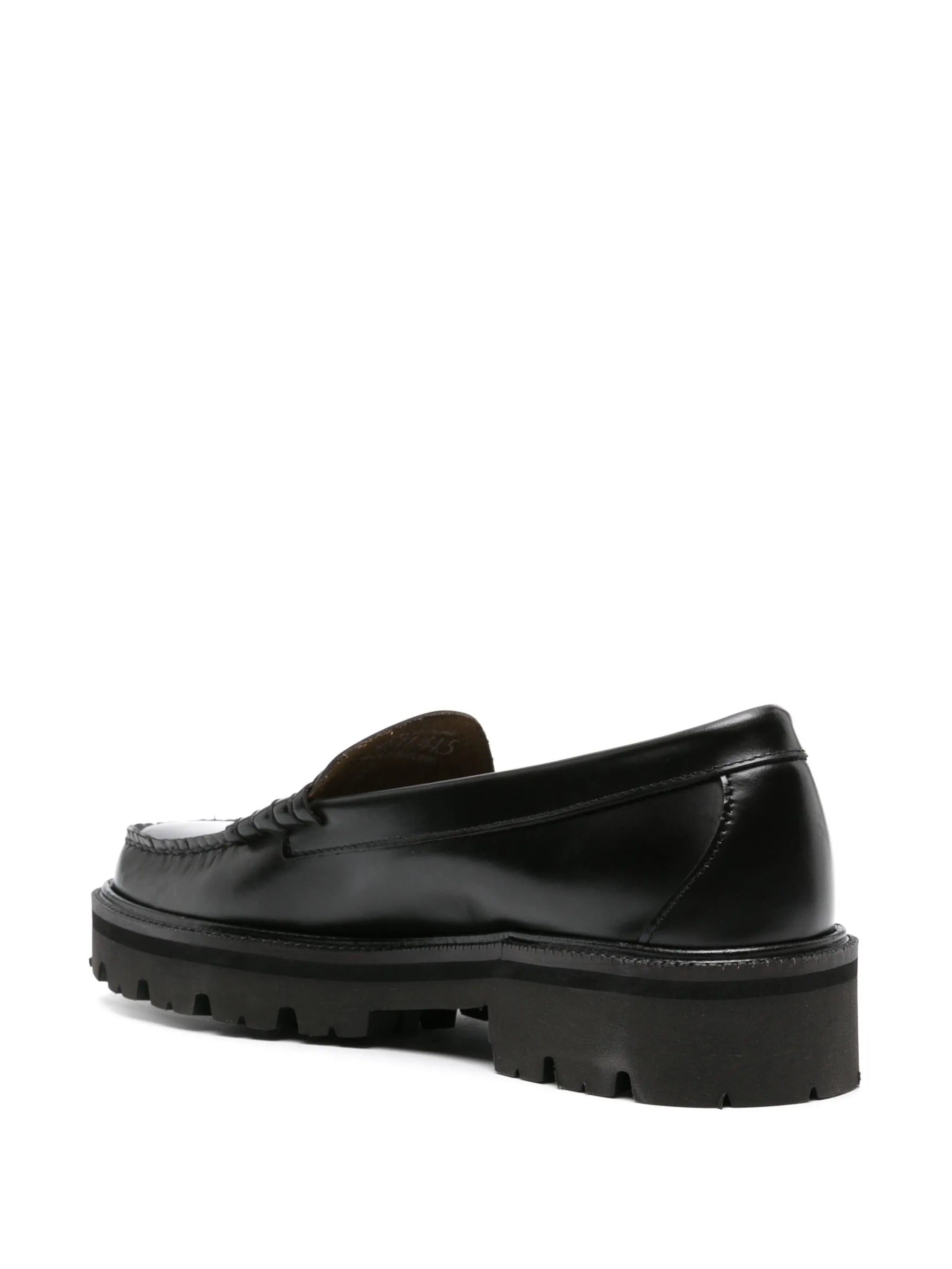 Weejuns Super Lug Larson leather penny loafers