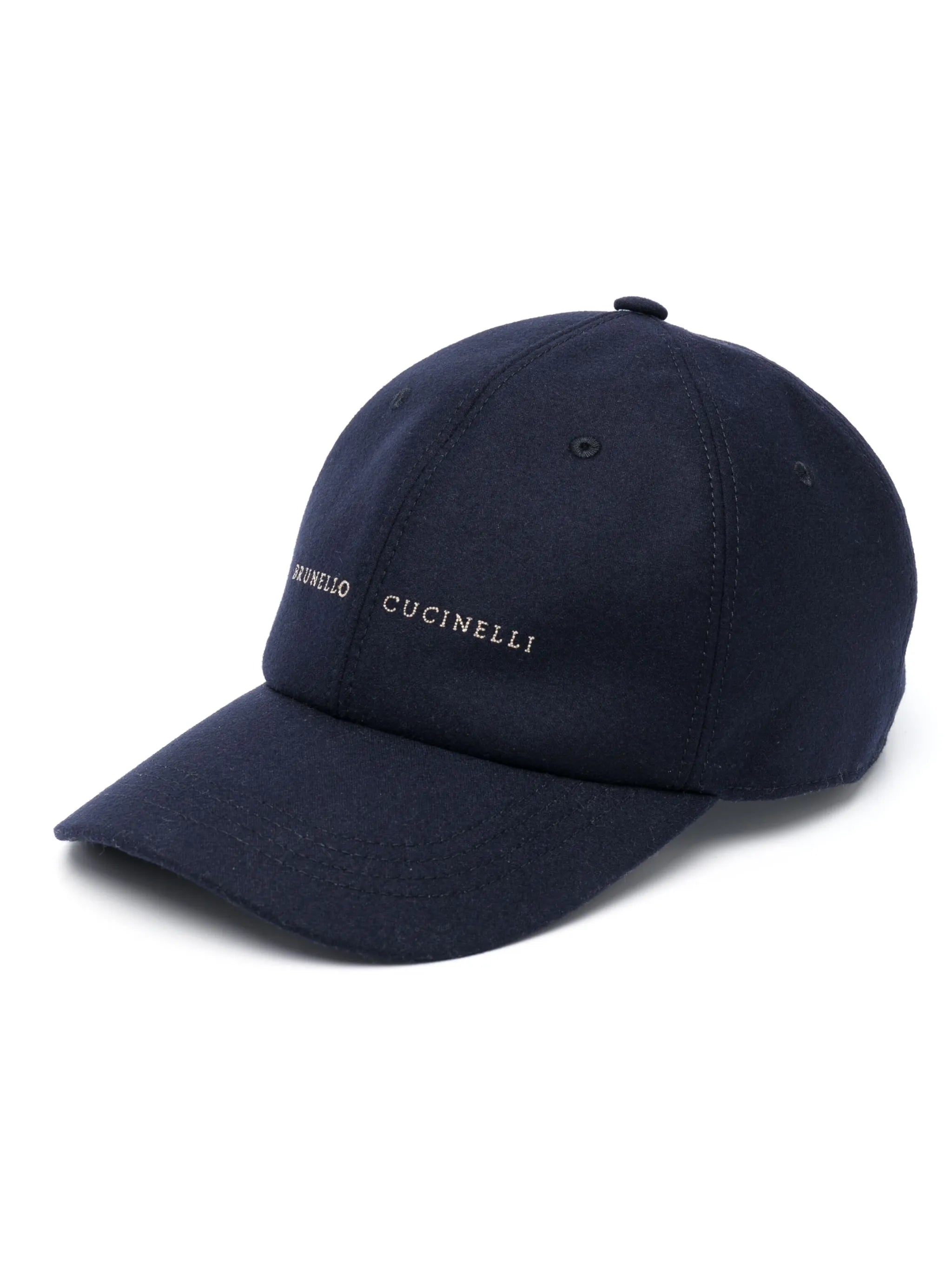 logo-embroidered baseball cap