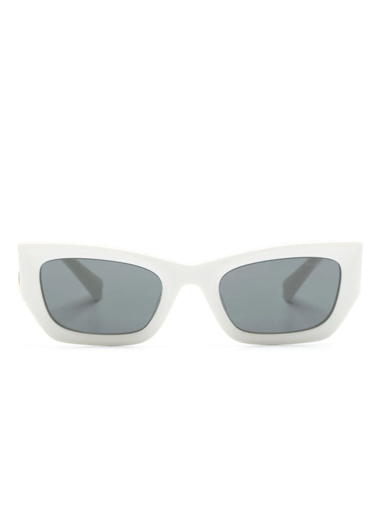 logo-plaque arm sunglasses