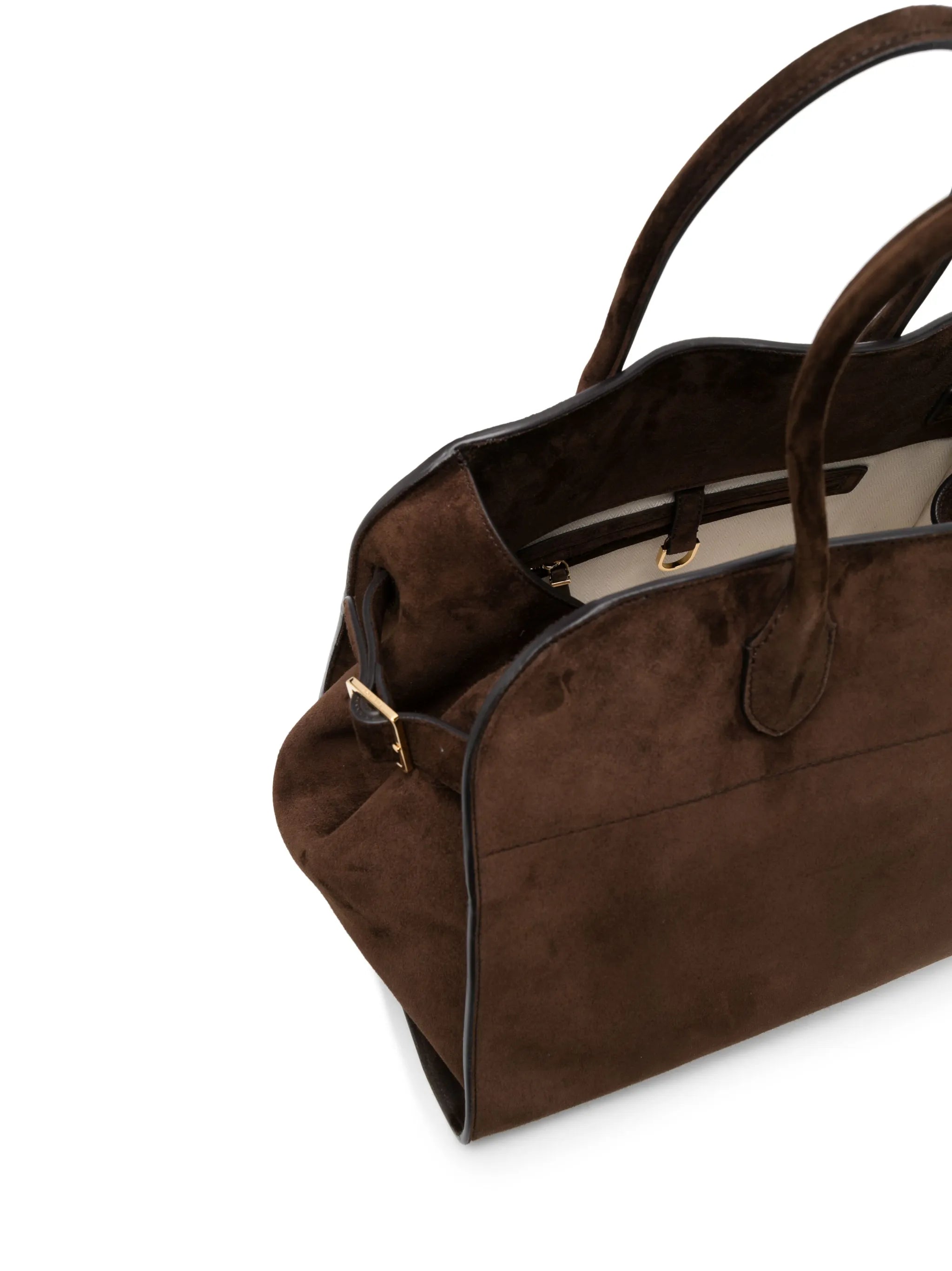 Soft Margaux suede tote bag