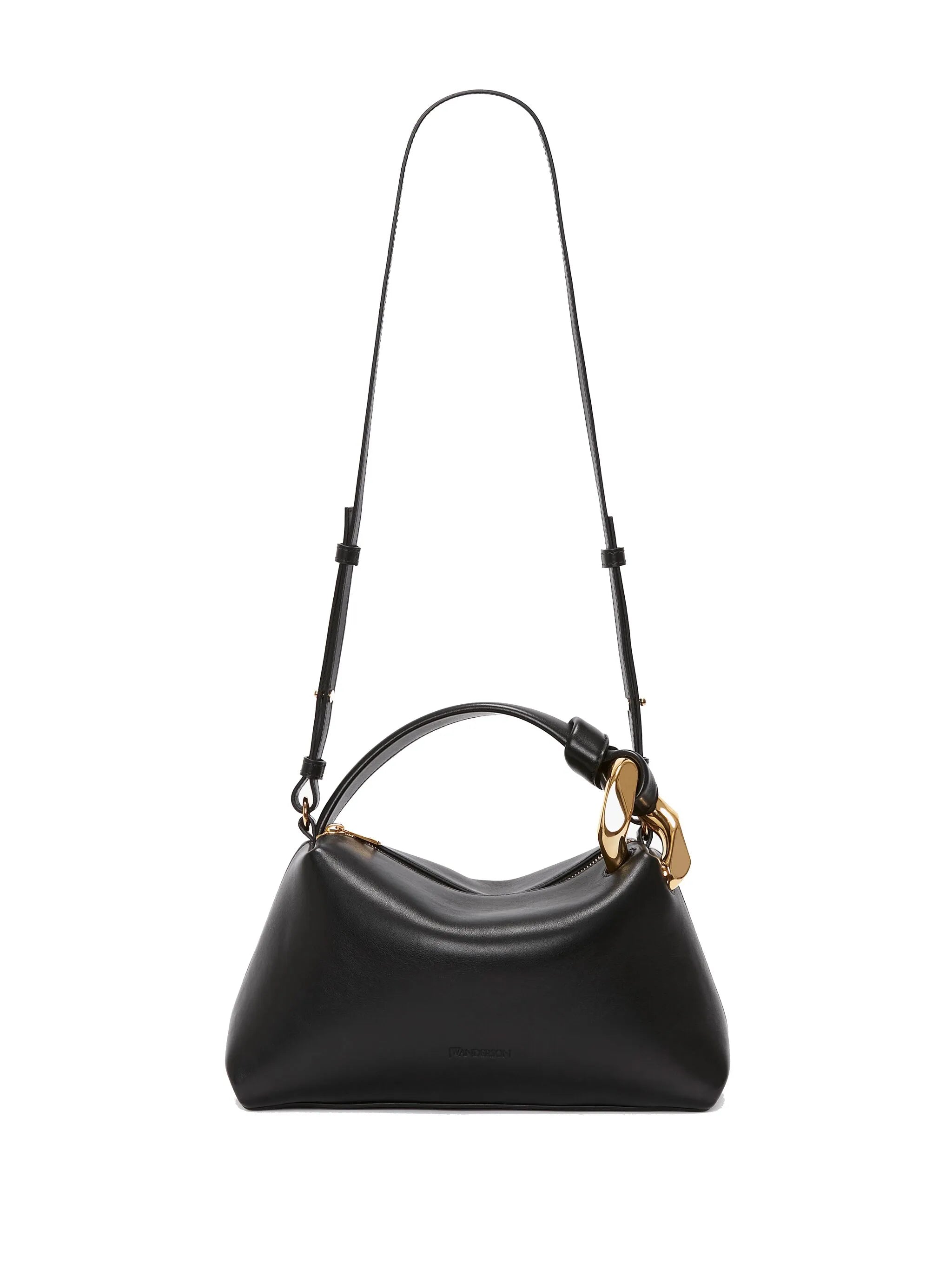 Corner leather bag