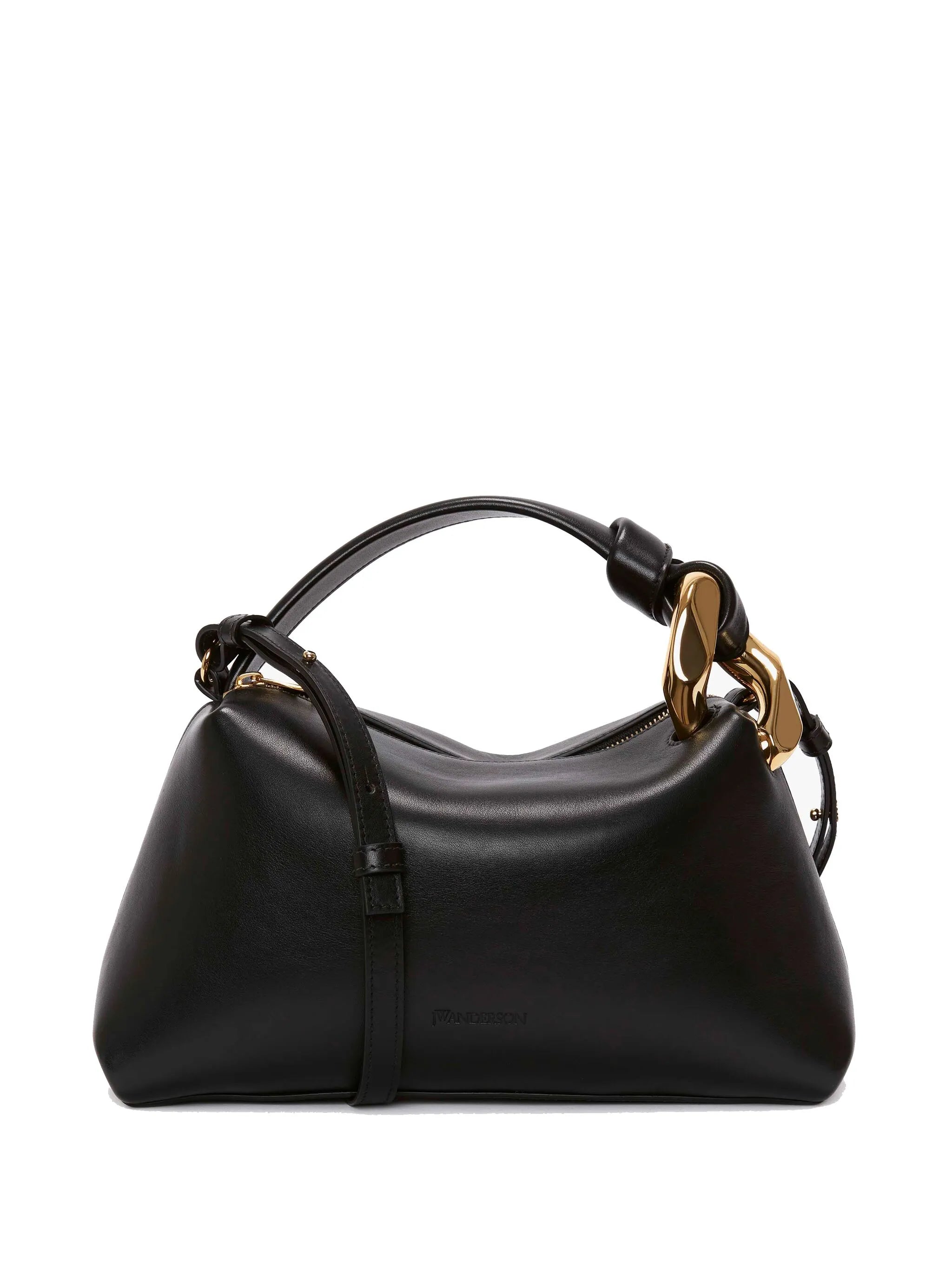 Corner leather bag