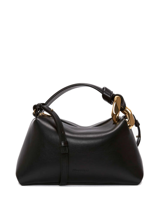 Corner leather bag