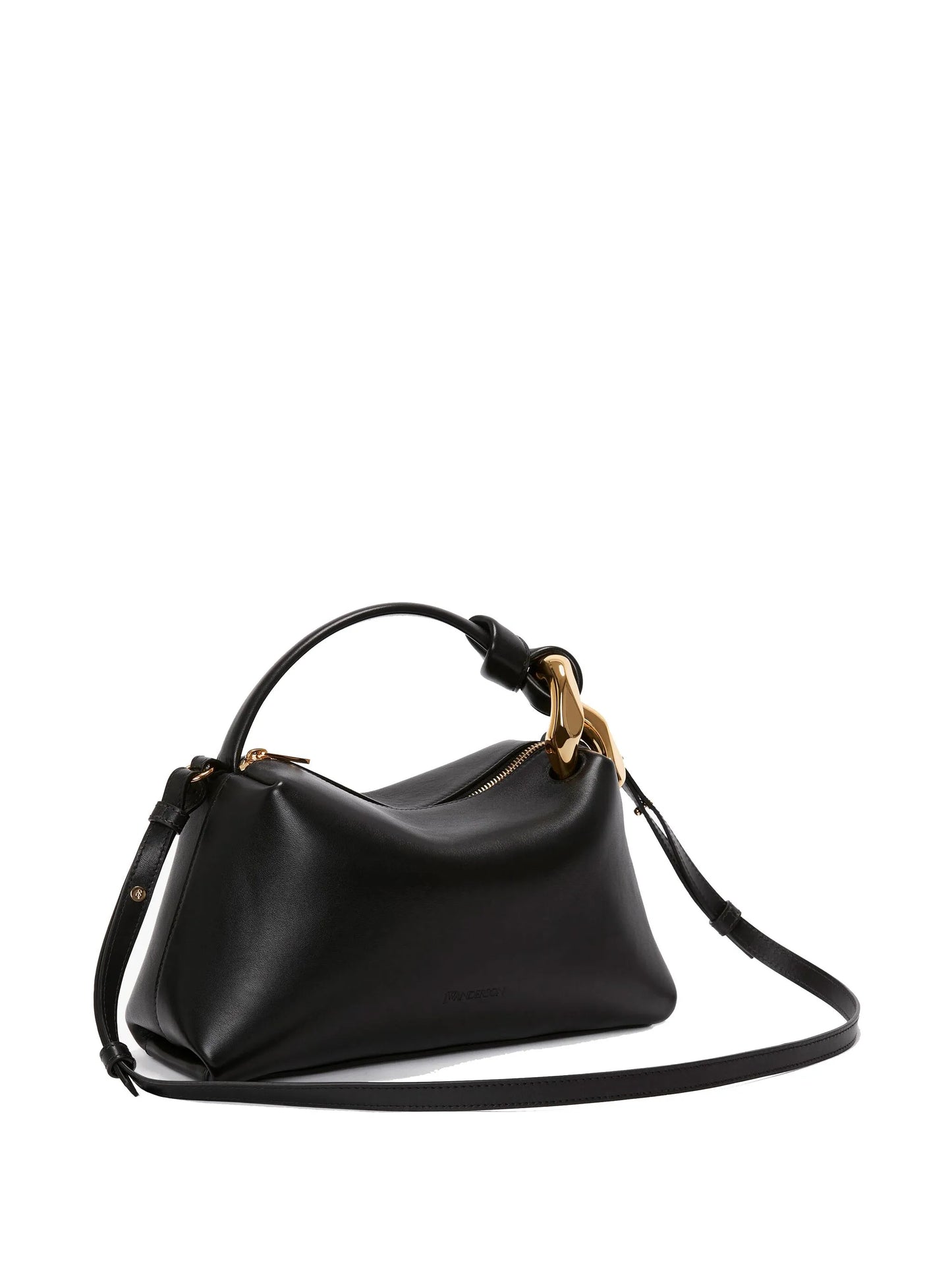 Corner leather bag