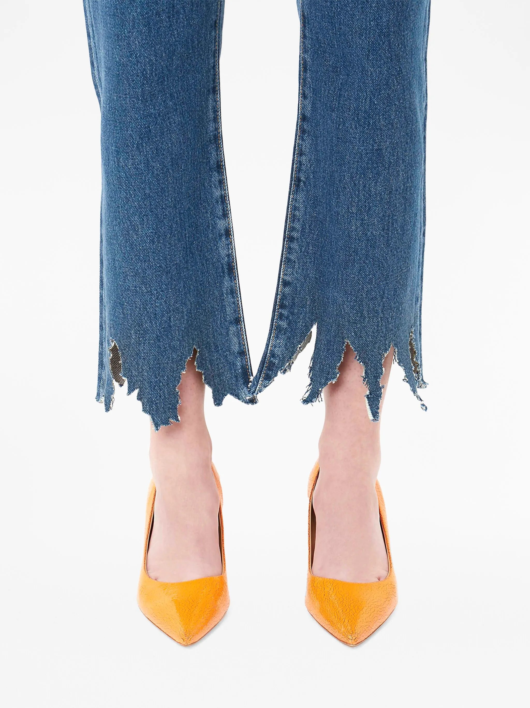 logo-patch belt-loop jeans
