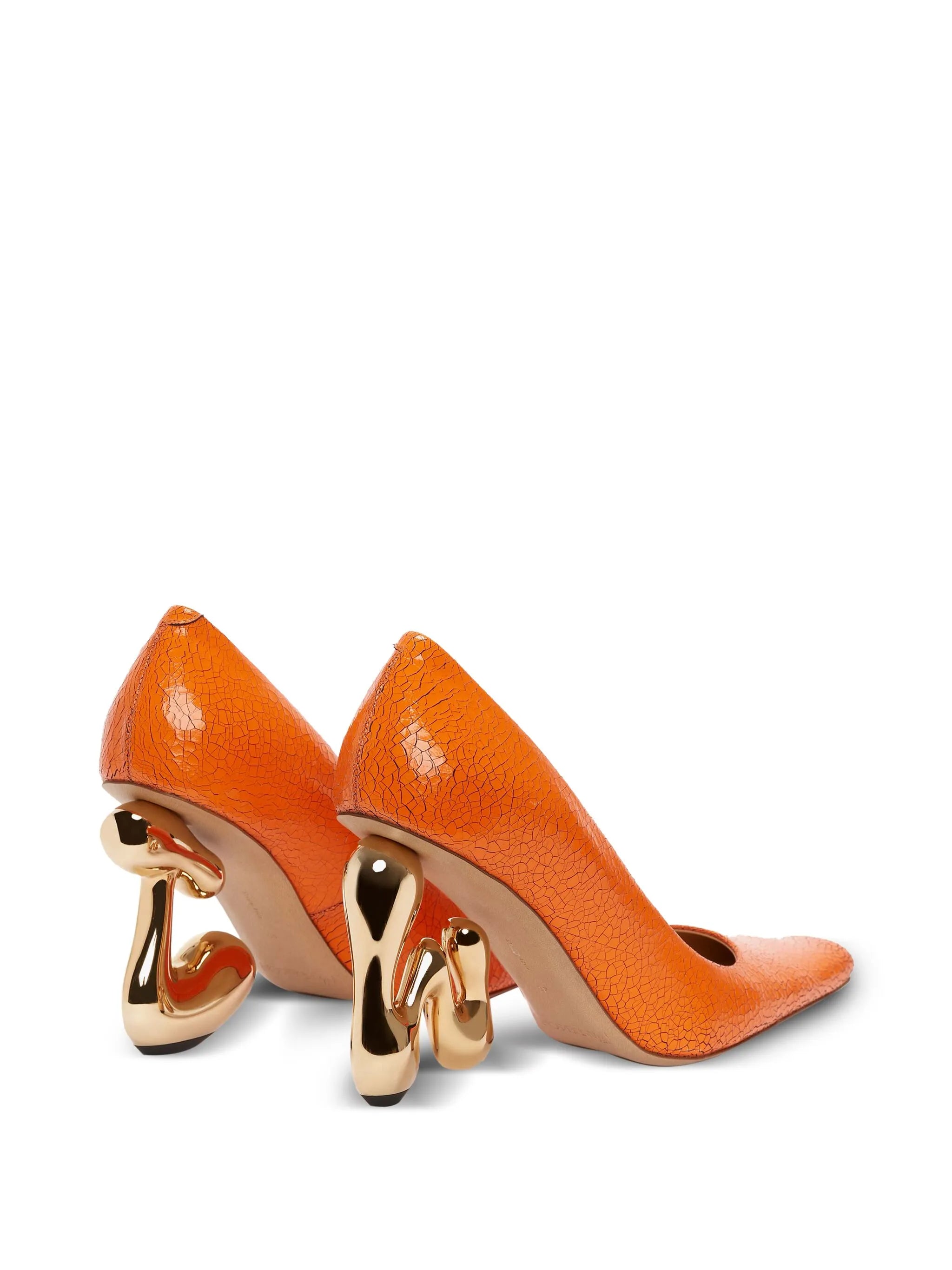 JW Bubble Heel leather pumps