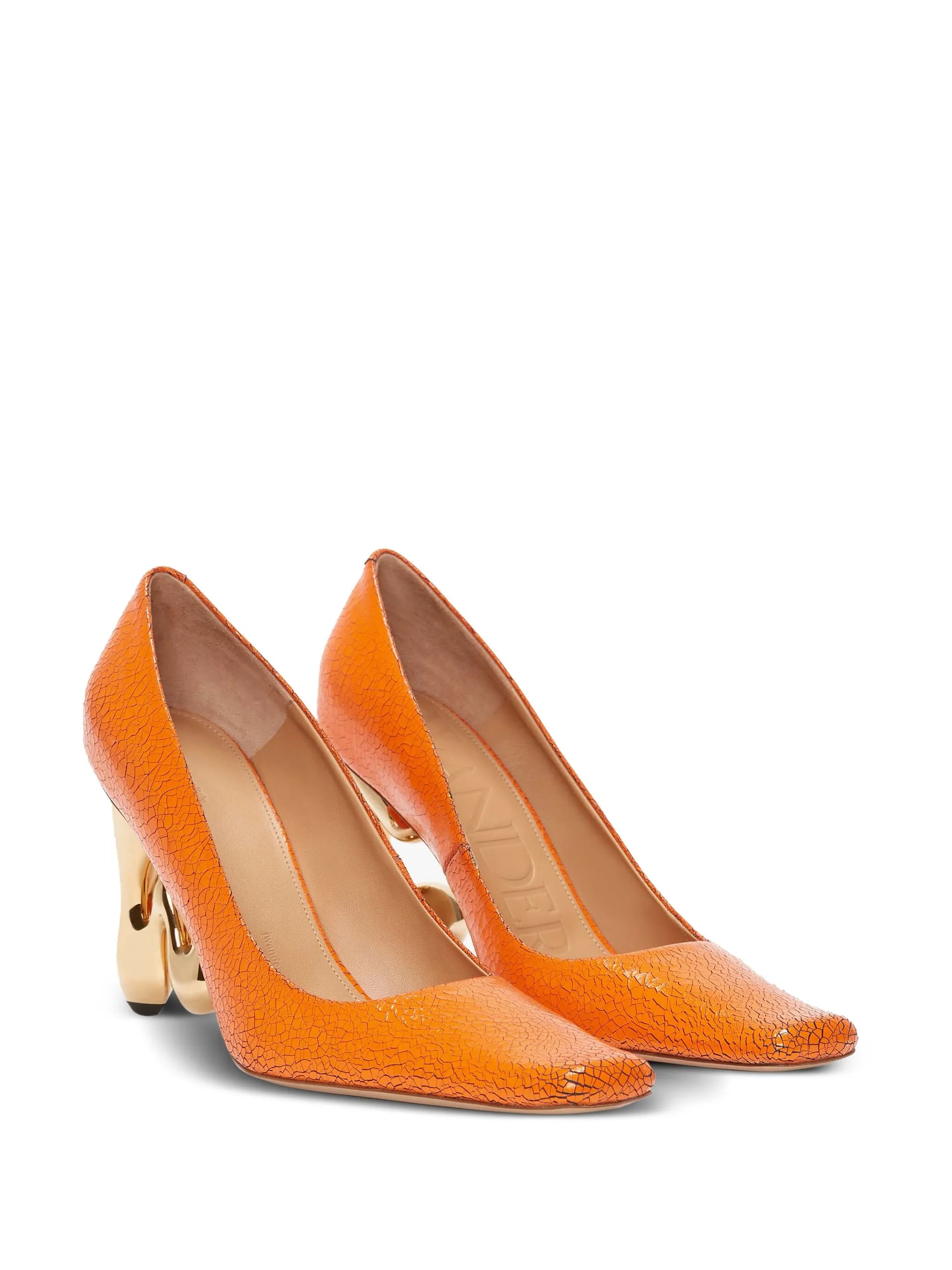 JW Bubble Heel leather pumps