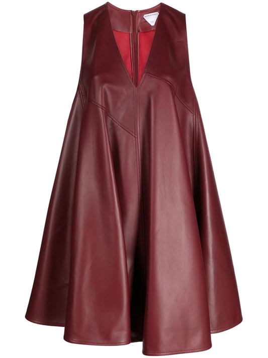 leather sleeveless top