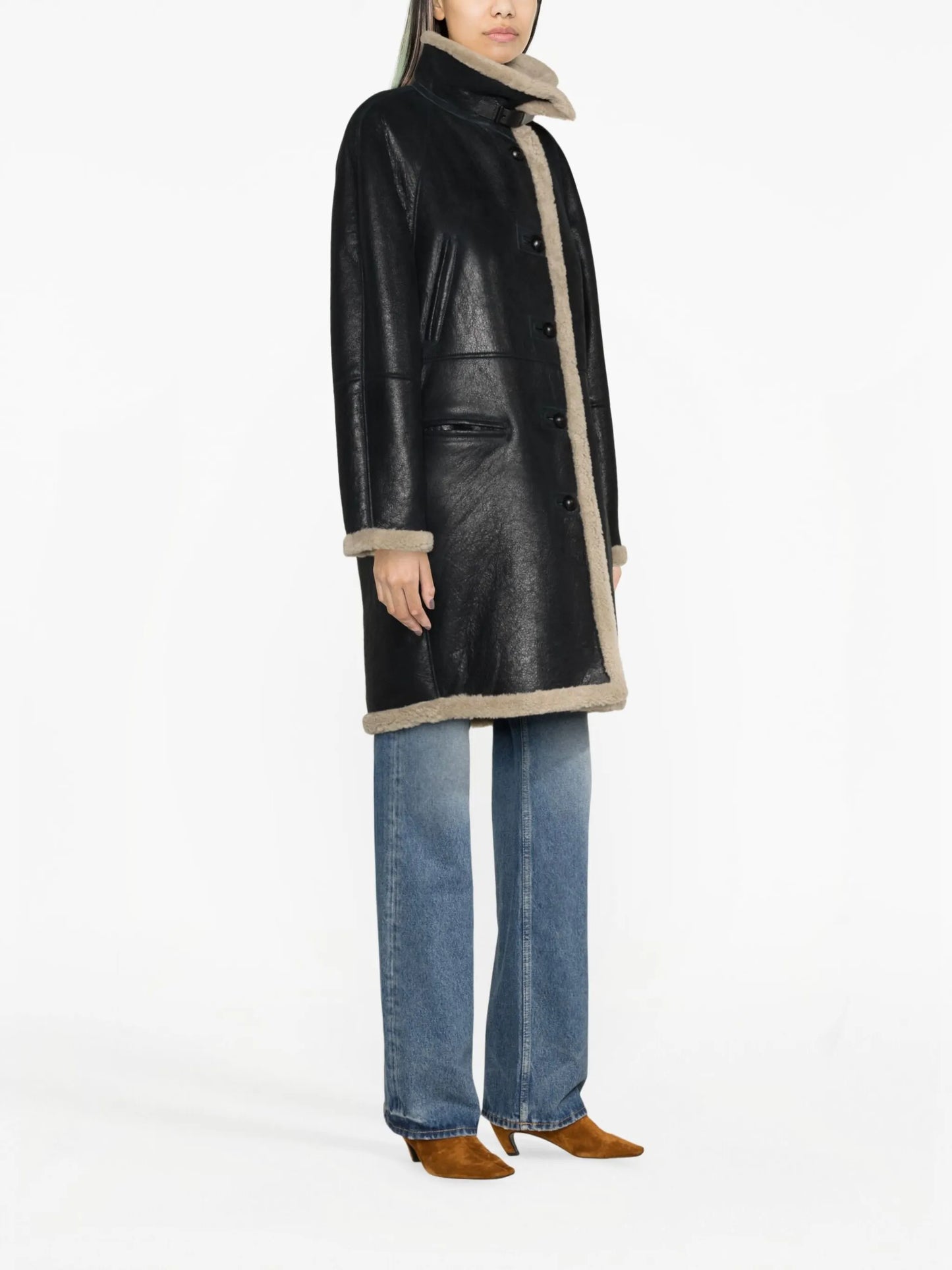 Astana shearling coat
