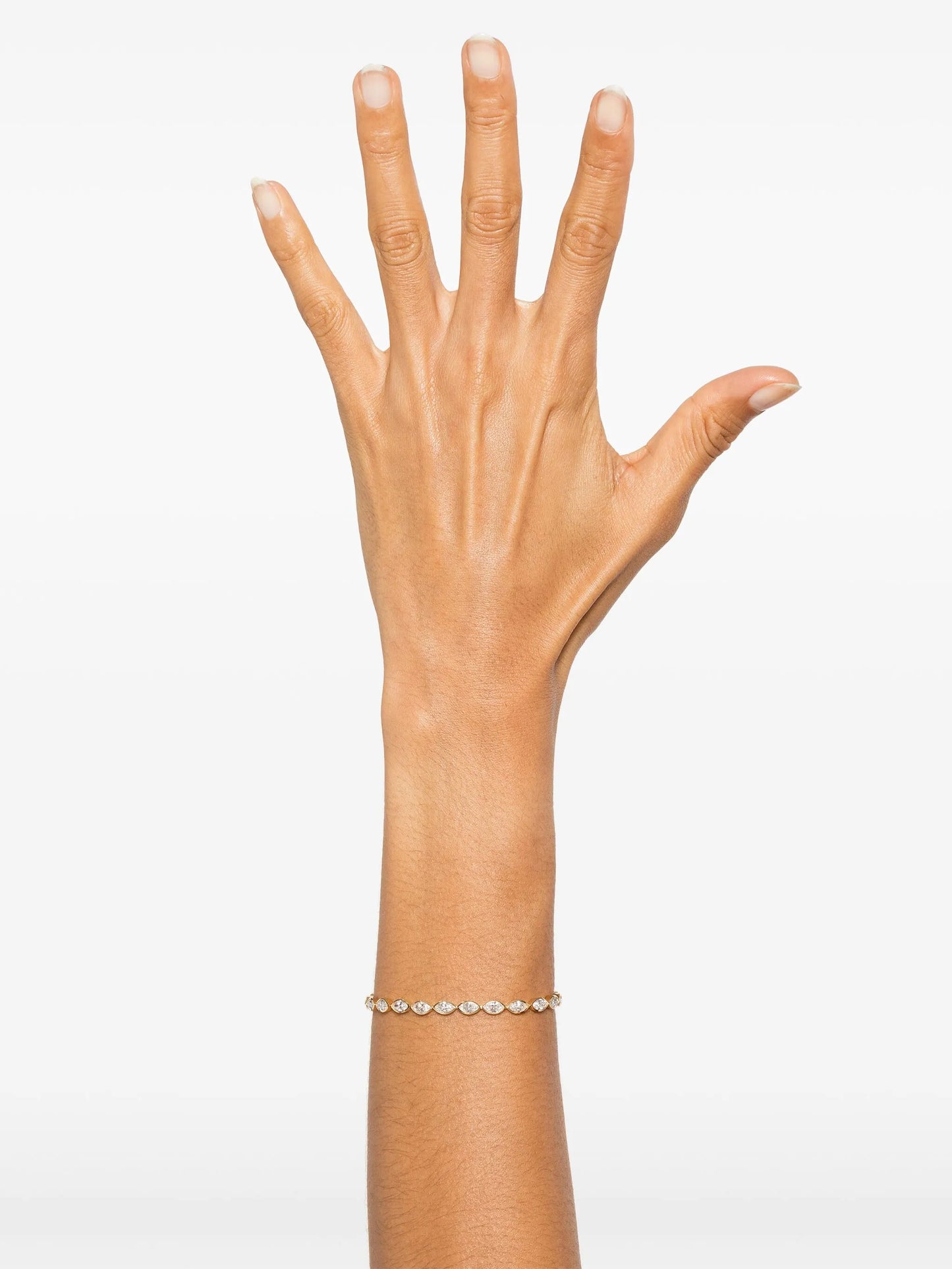 18kt yellow gold East West bracelet