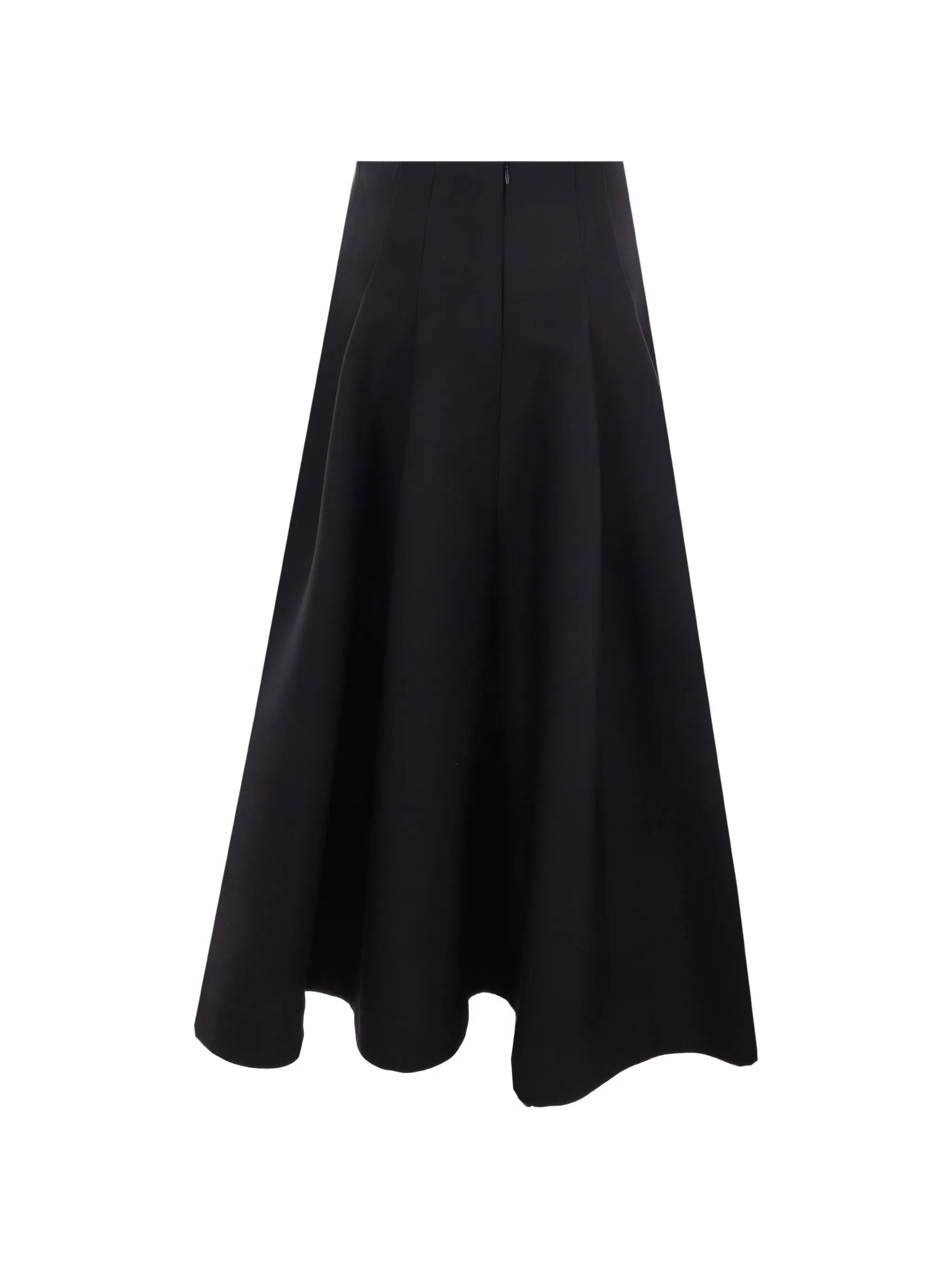 A-line midi skirt