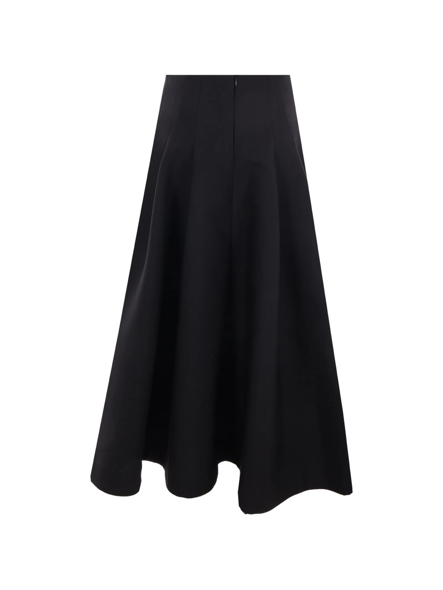 A-line midi skirt