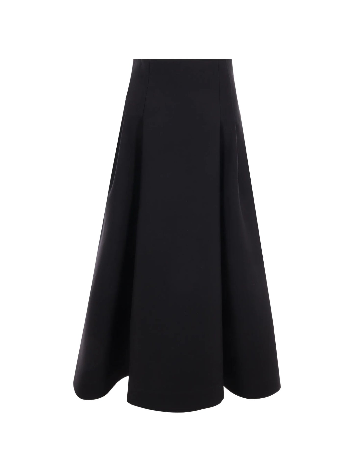 A-line midi skirt