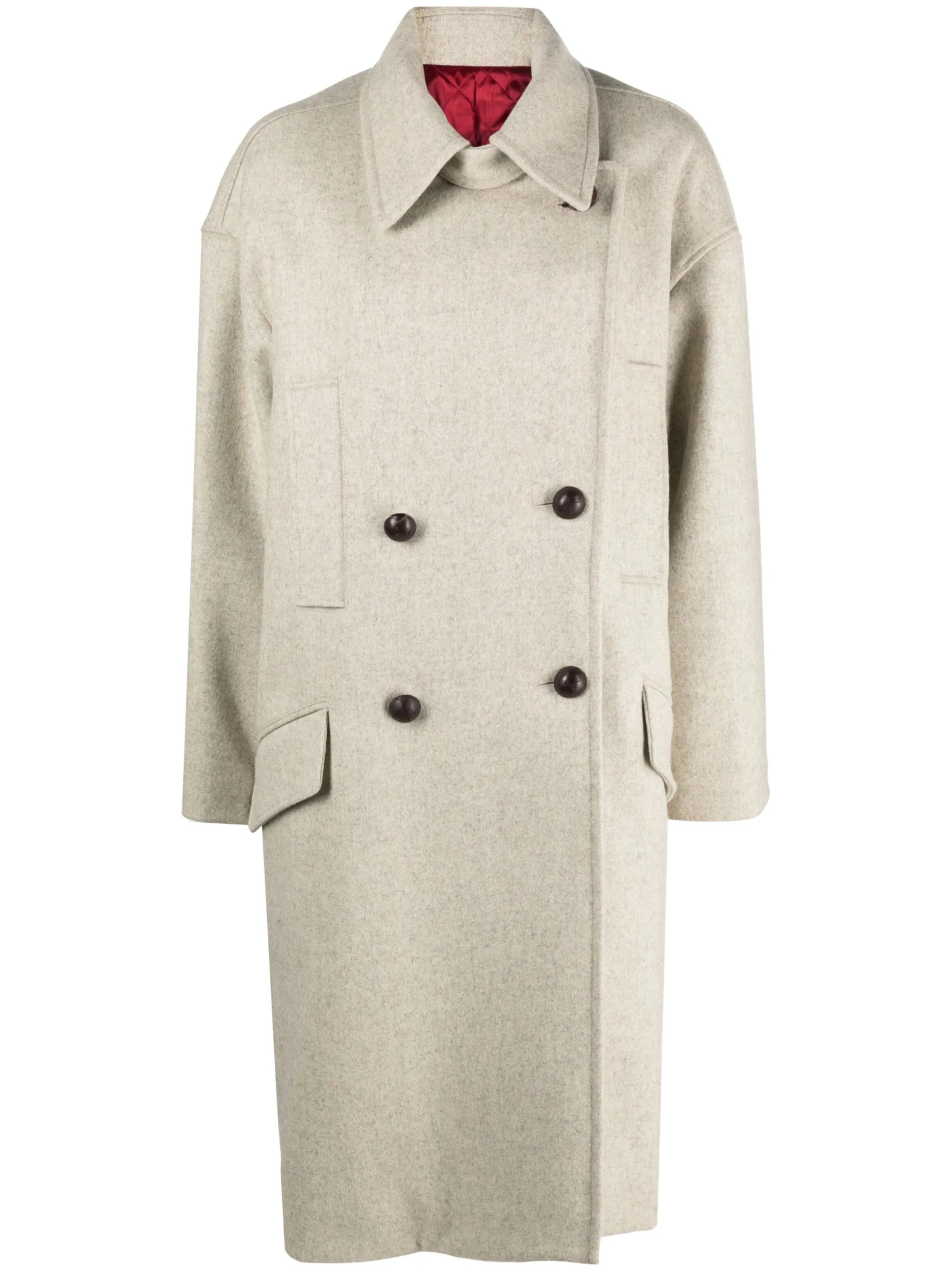 Fabiola double-breasted coat