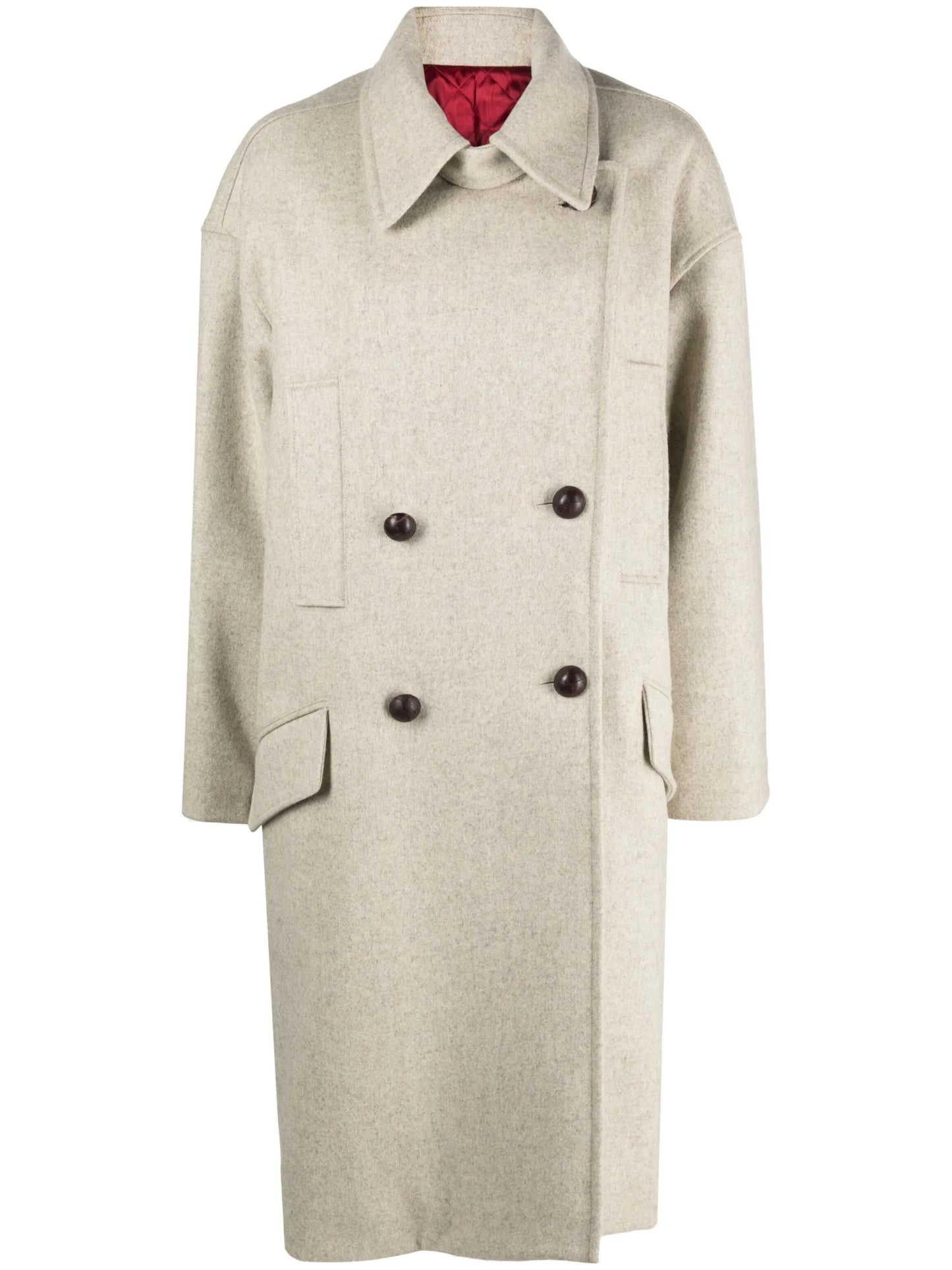 Fabiola double-breasted coat