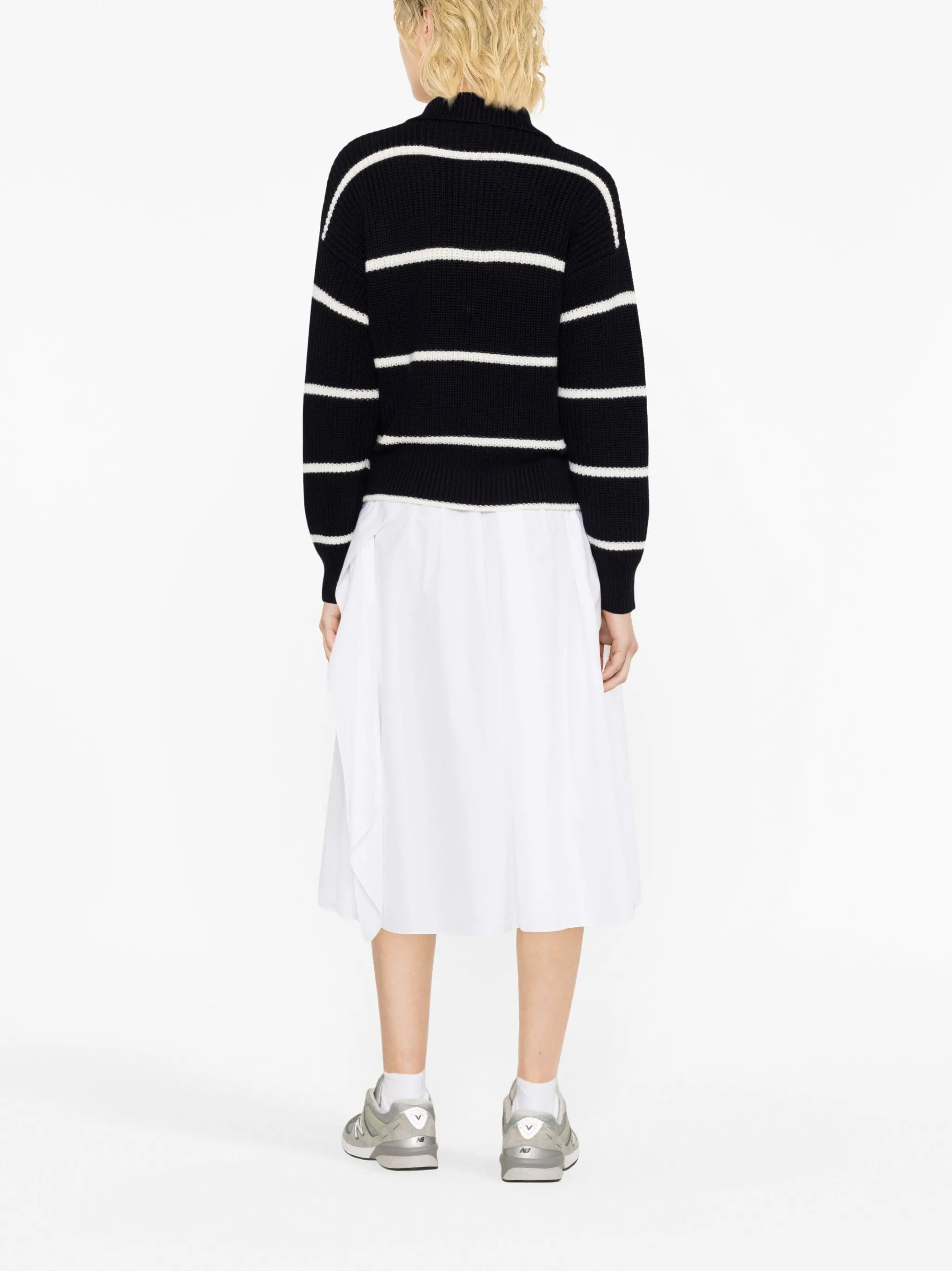 striped wool jumper