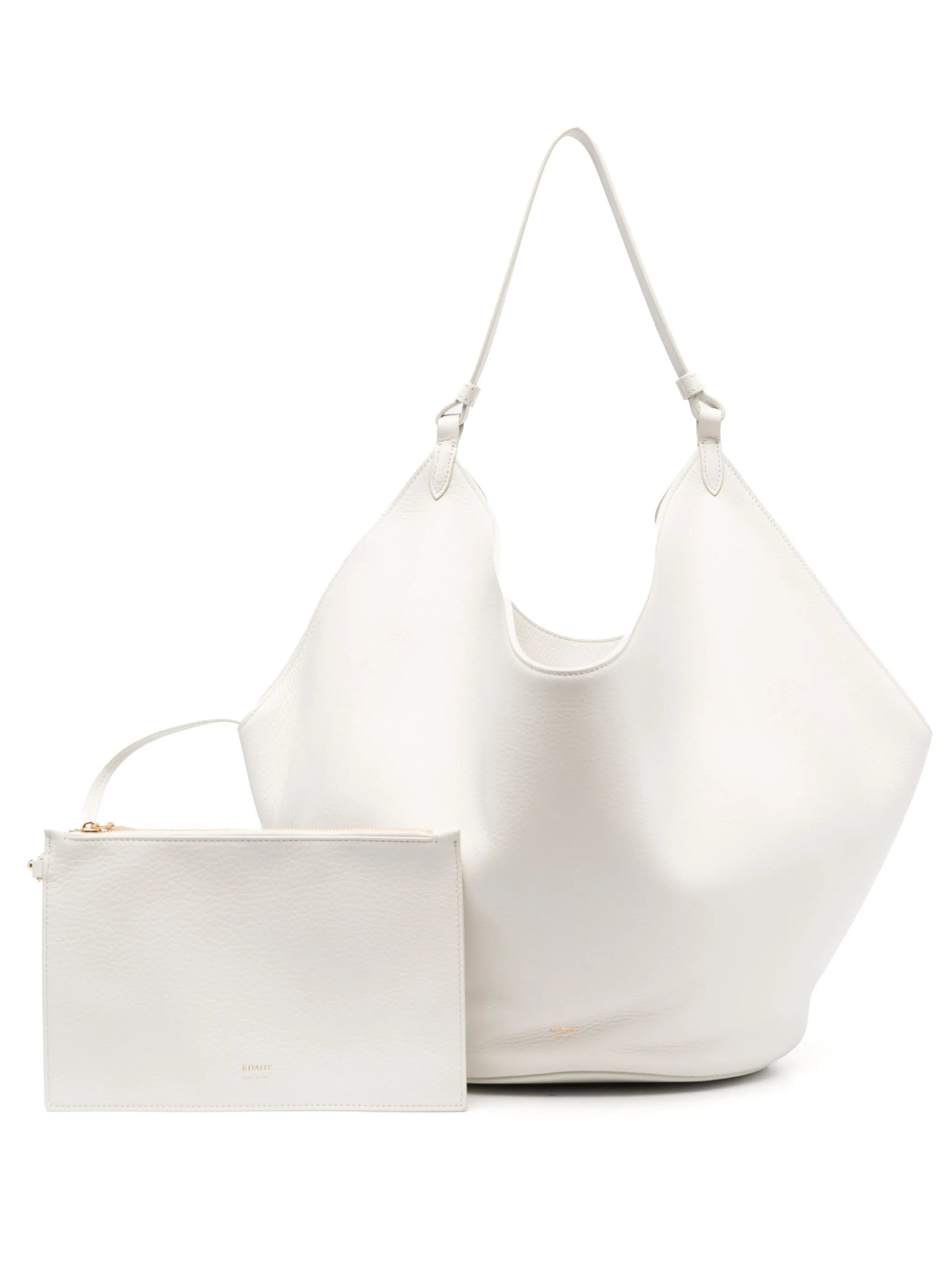 medium The Lotus leather tote bag