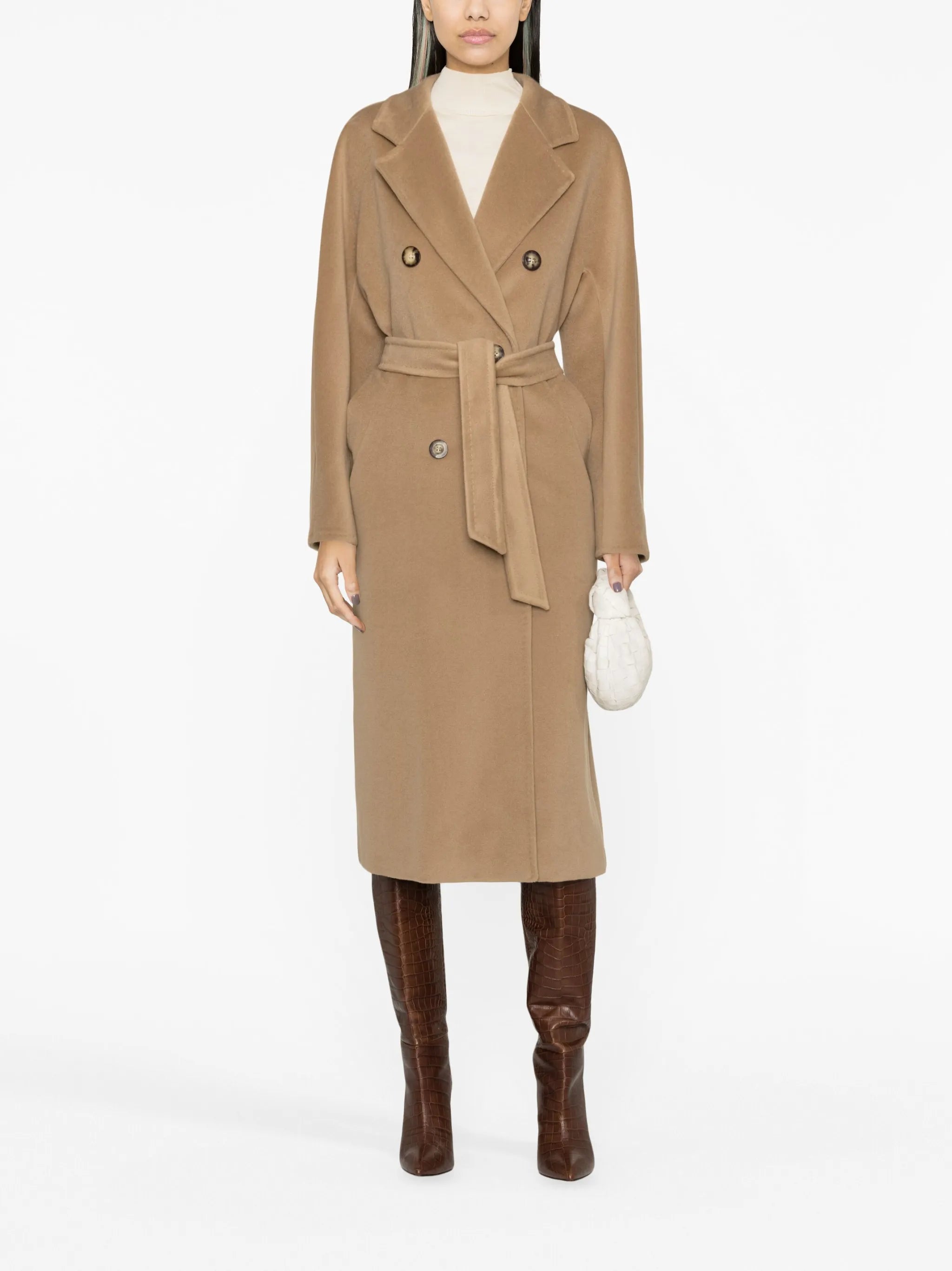 Madame belted coat