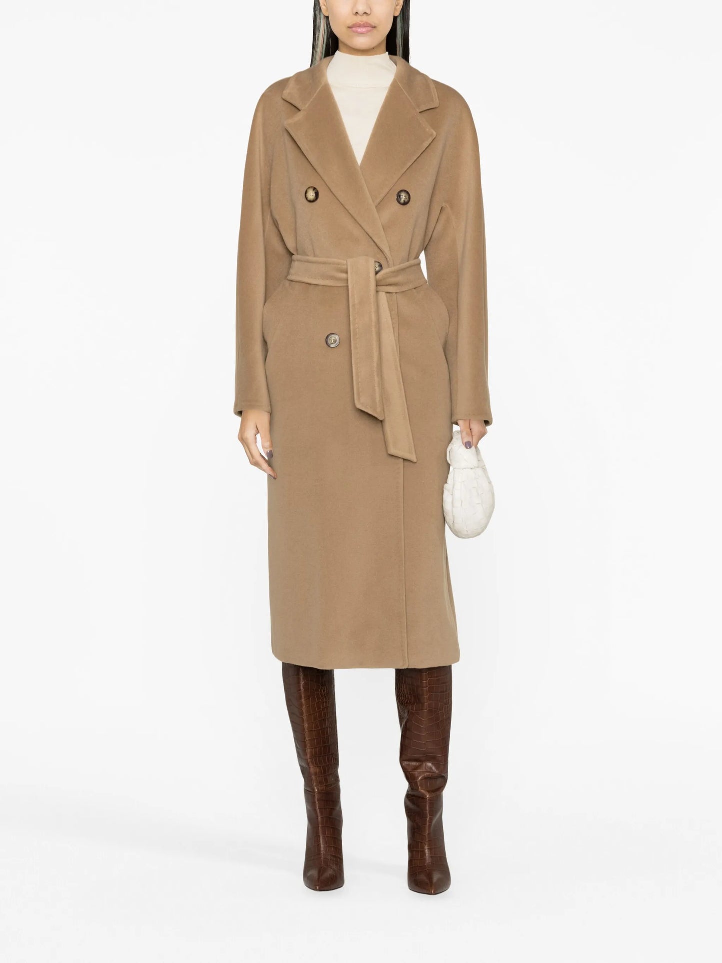 Madame belted coat