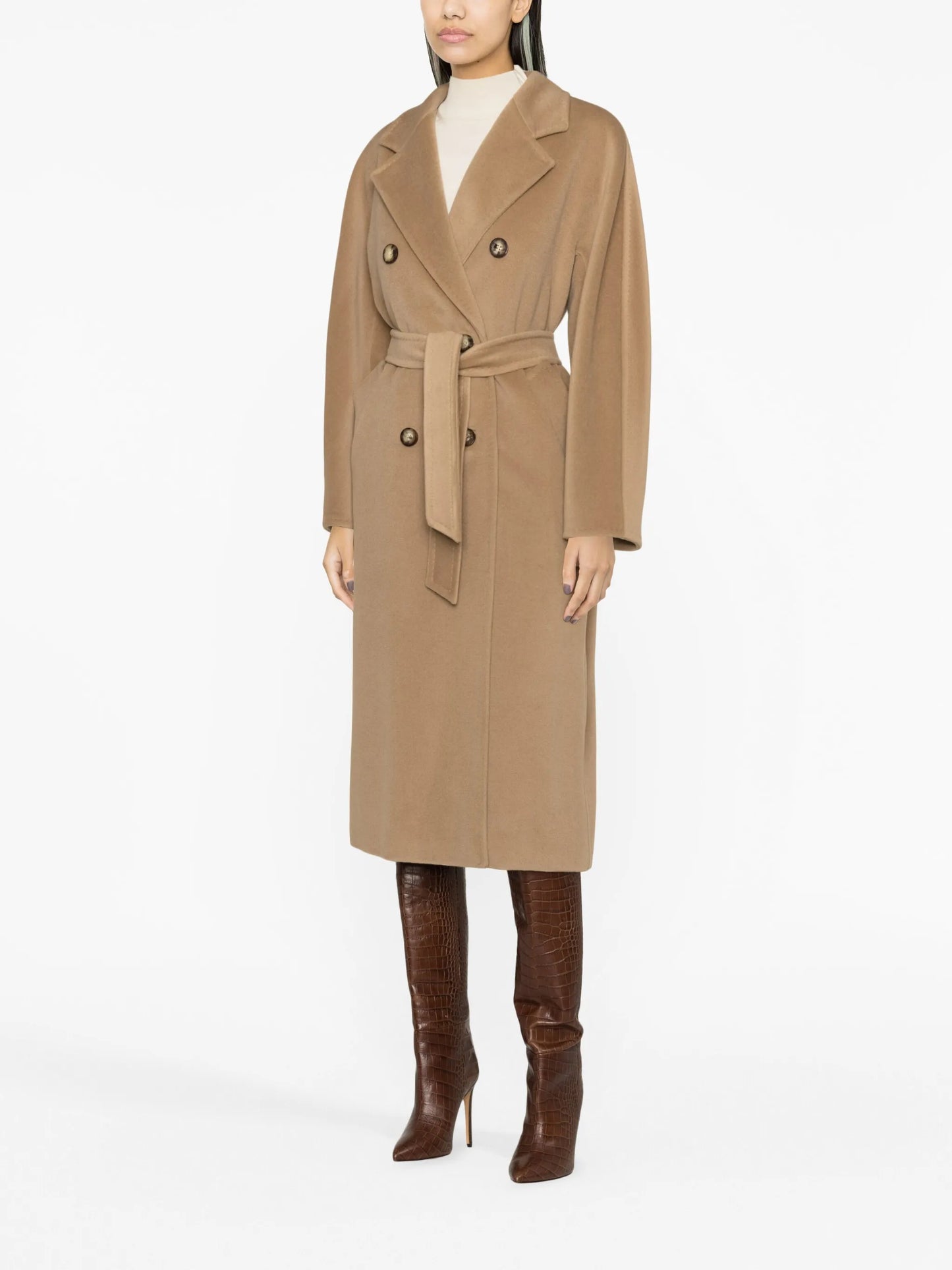 Madame belted coat