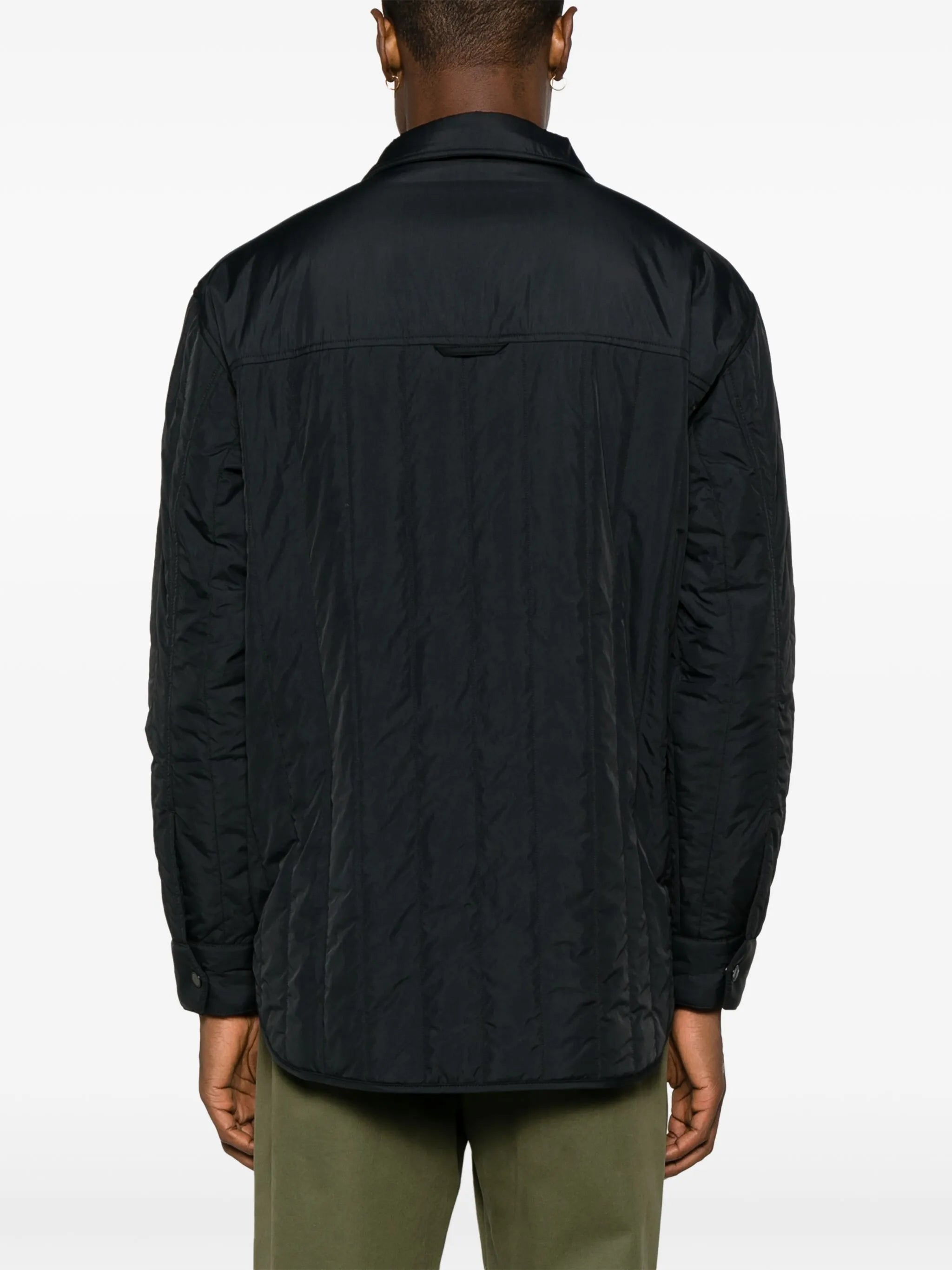 Carlyle quilted shirt jacket