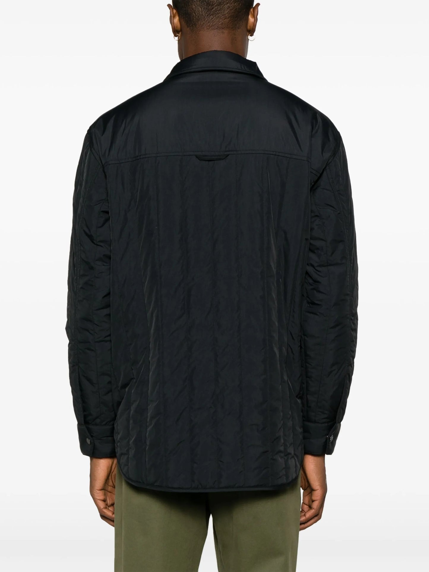 Carlyle quilted shirt jacket