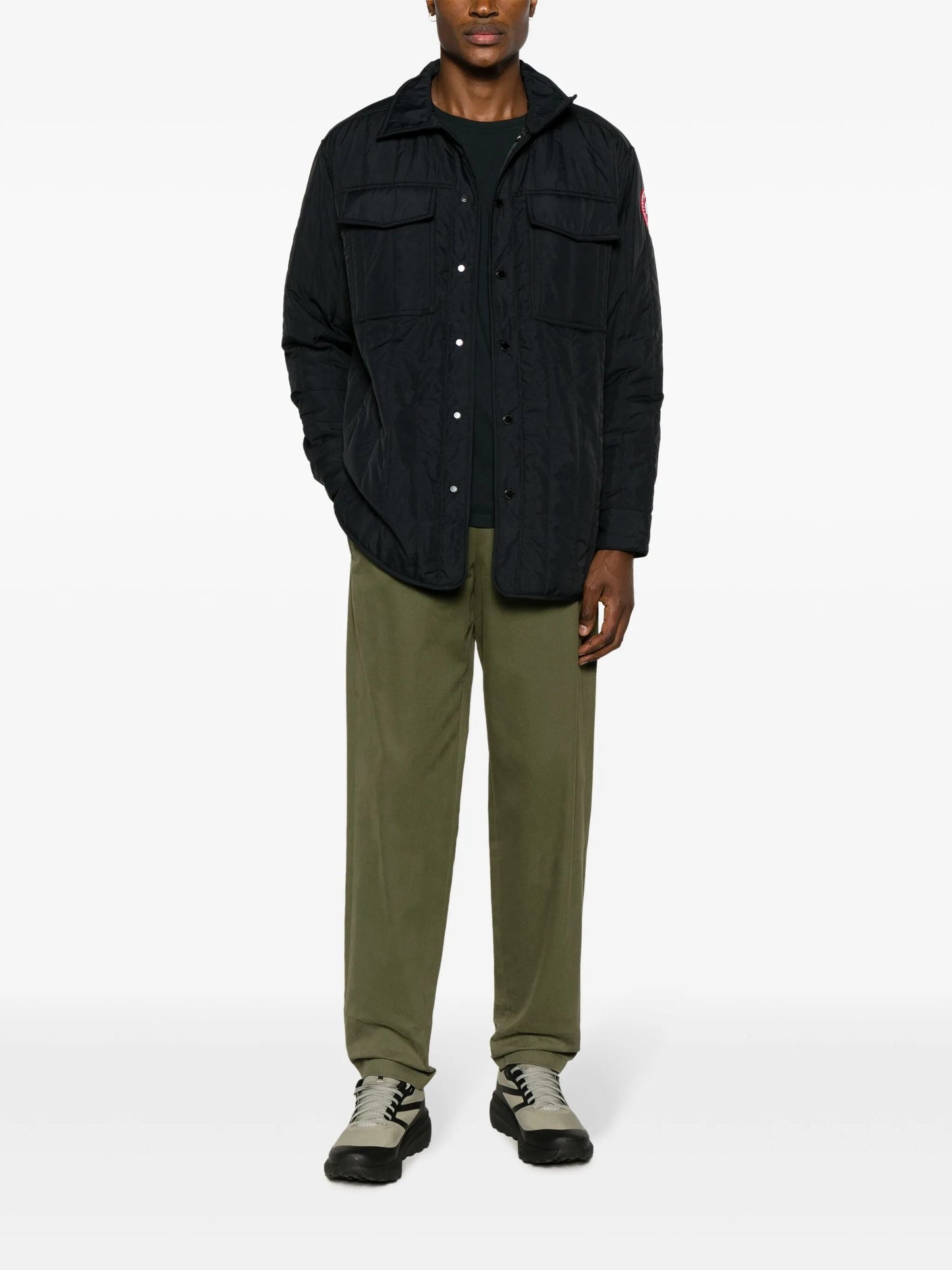 Carlyle quilted shirt jacket