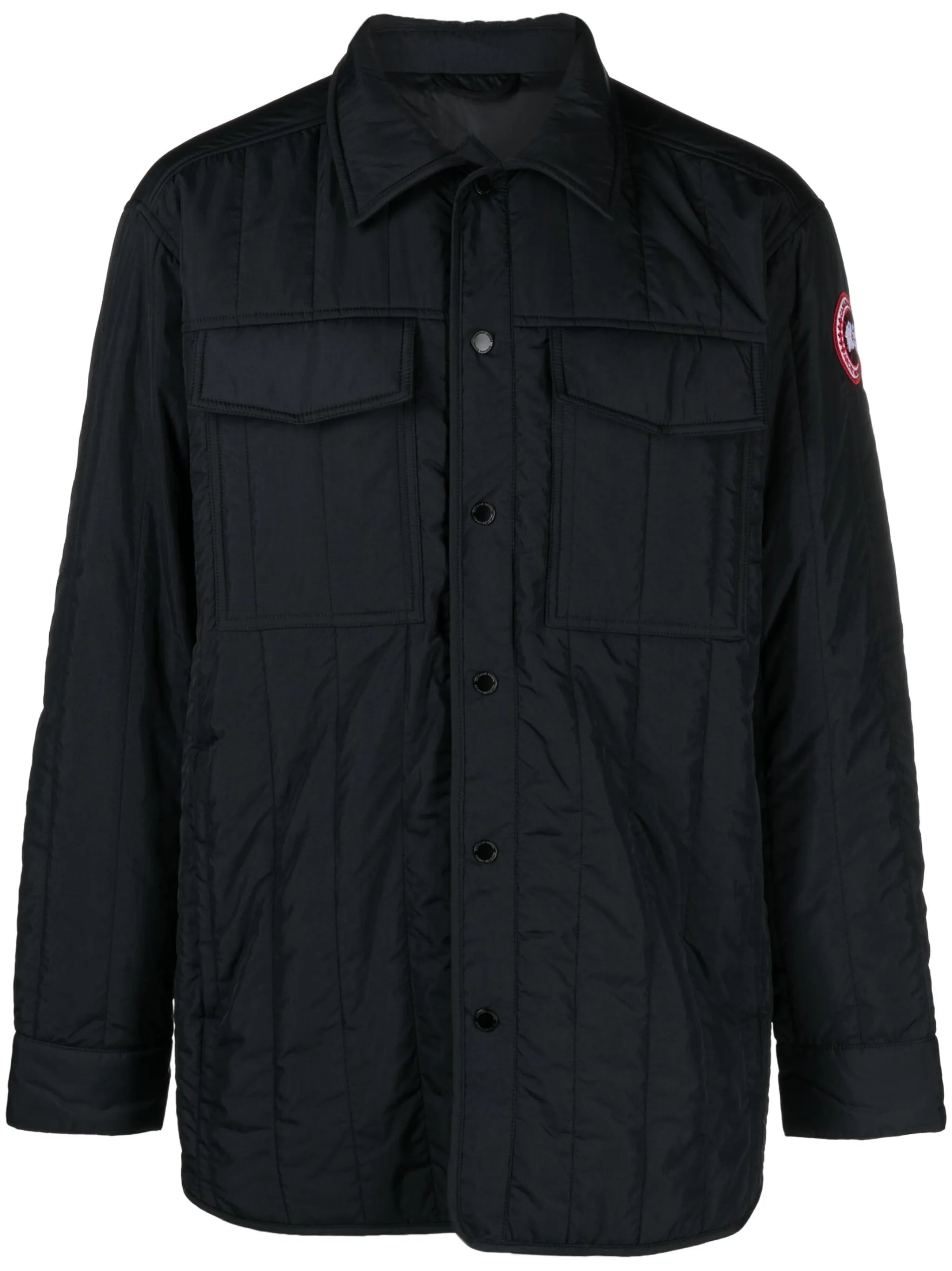 Carlyle quilted shirt jacket