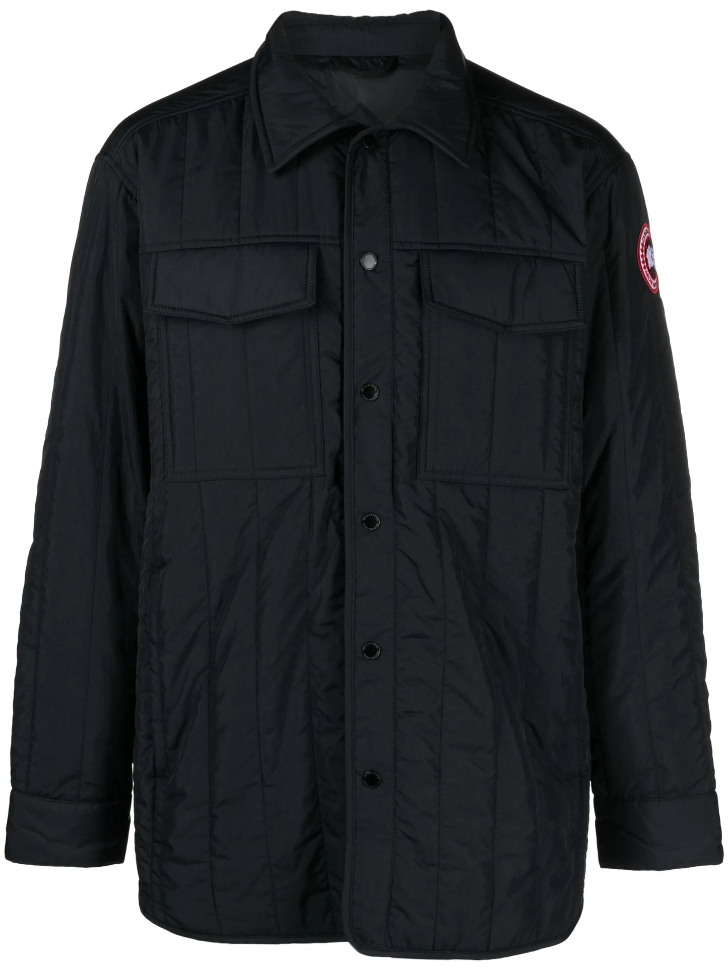Carlyle quilted shirt jacket