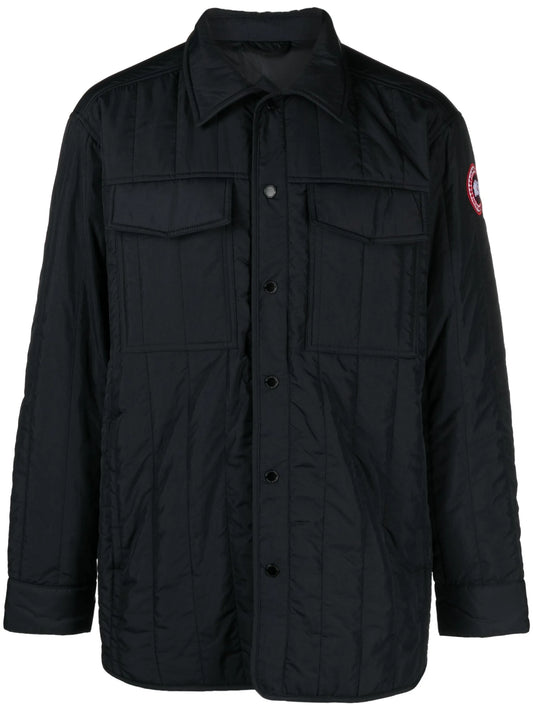Carlyle quilted shirt jacket