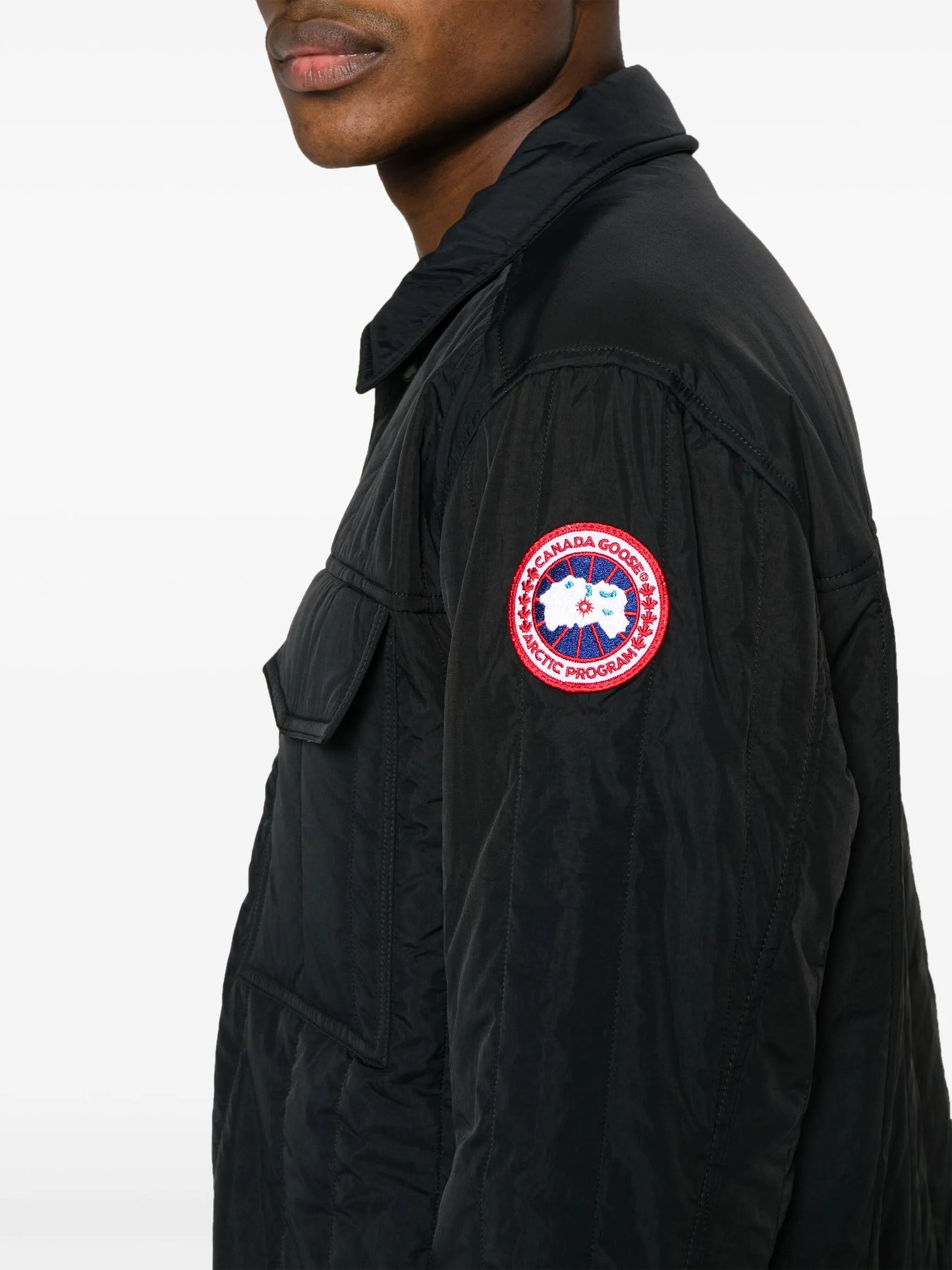 Carlyle quilted shirt jacket