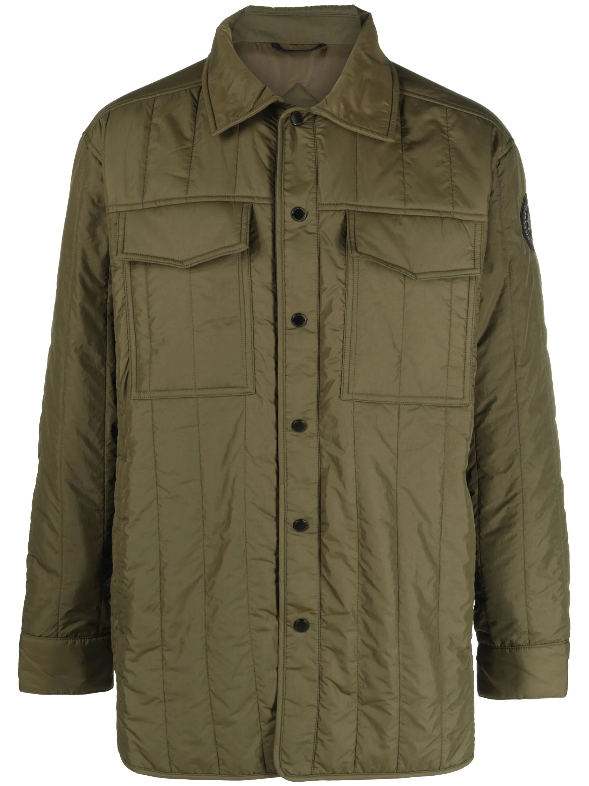 Carlyle padded shirt jacket